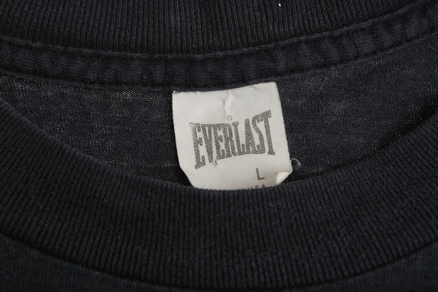 Vintage Everlast Black Graphic T-shirt