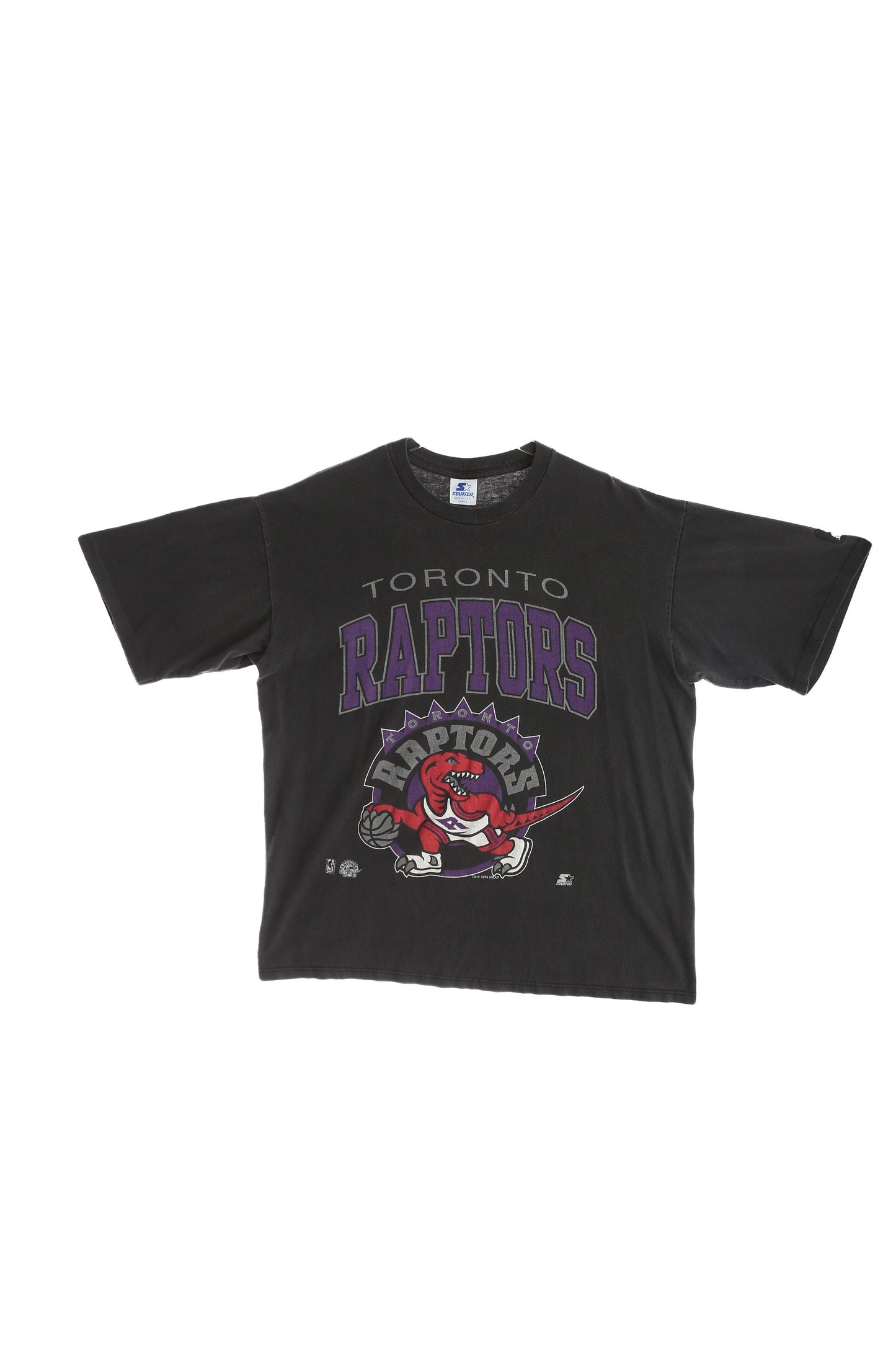 Vintage Toronto Raptors Basketball Graphic T-shirt By Starter