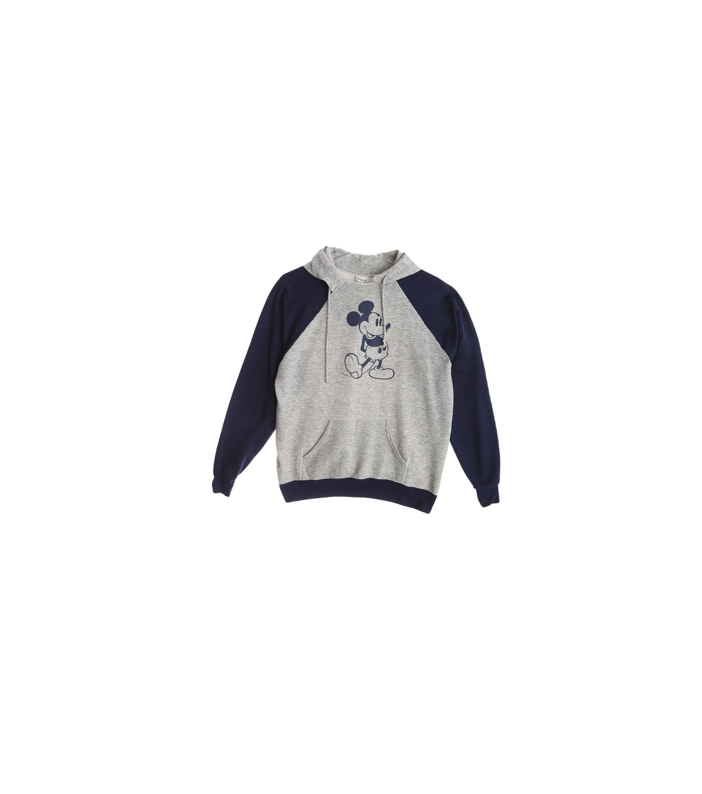 Vintage Mickey Mouse Gray Hoodie
