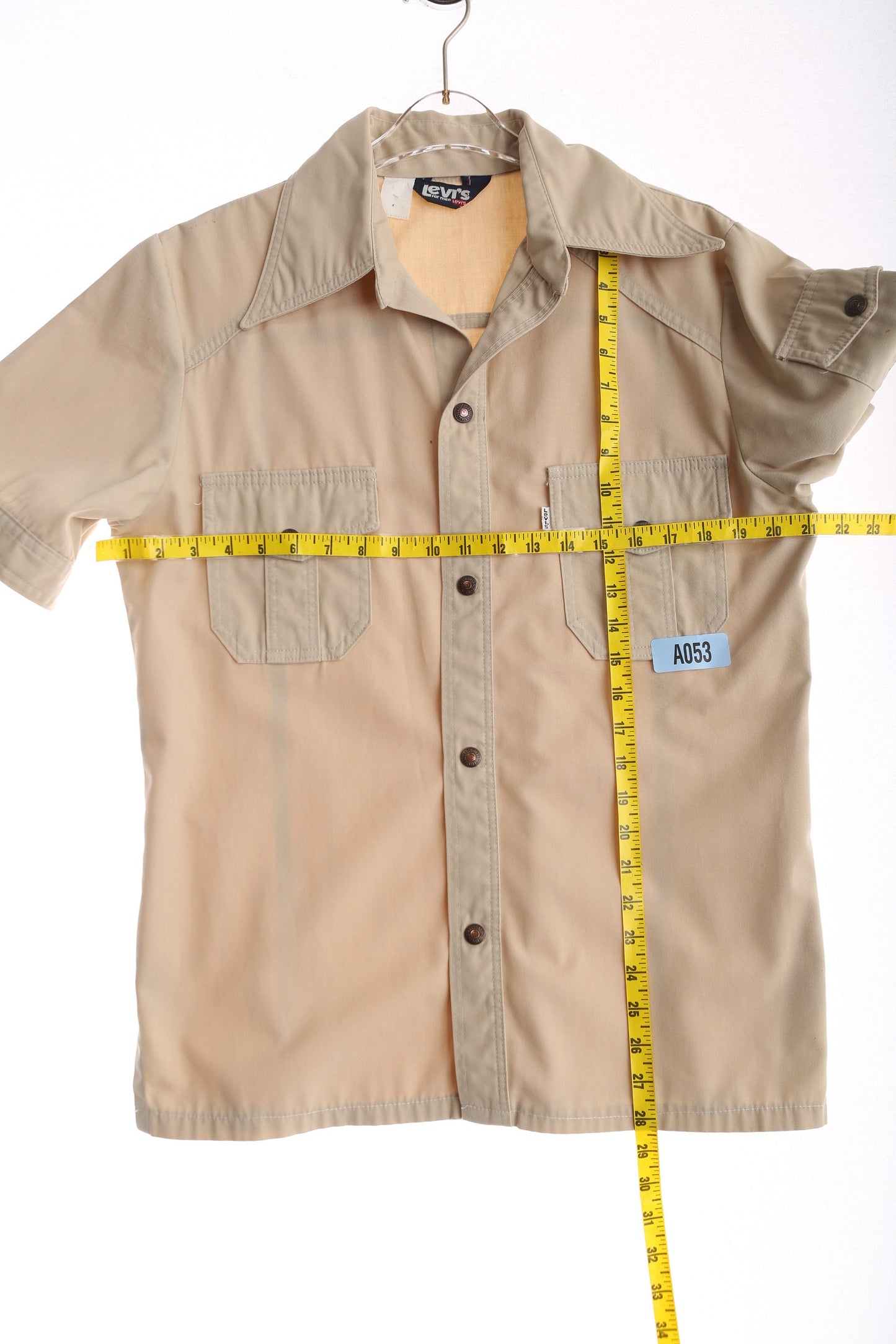 Vintage Levi's Button Up Short Sleeve Shirt