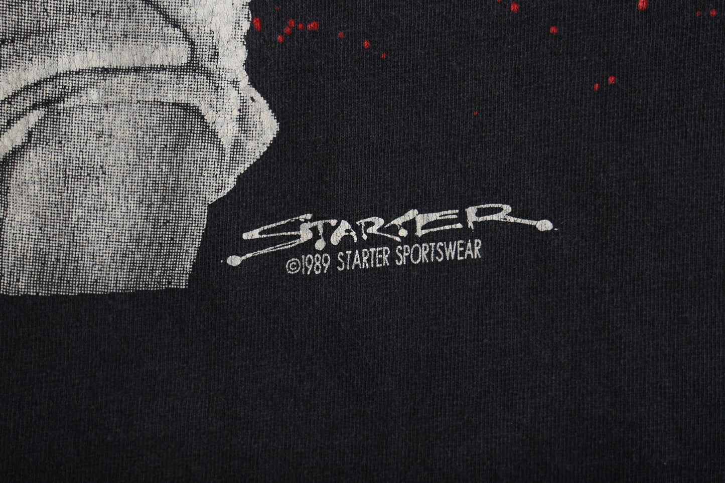 Vintage Starter Graphic T-shirt with Michael J. Basketball Print