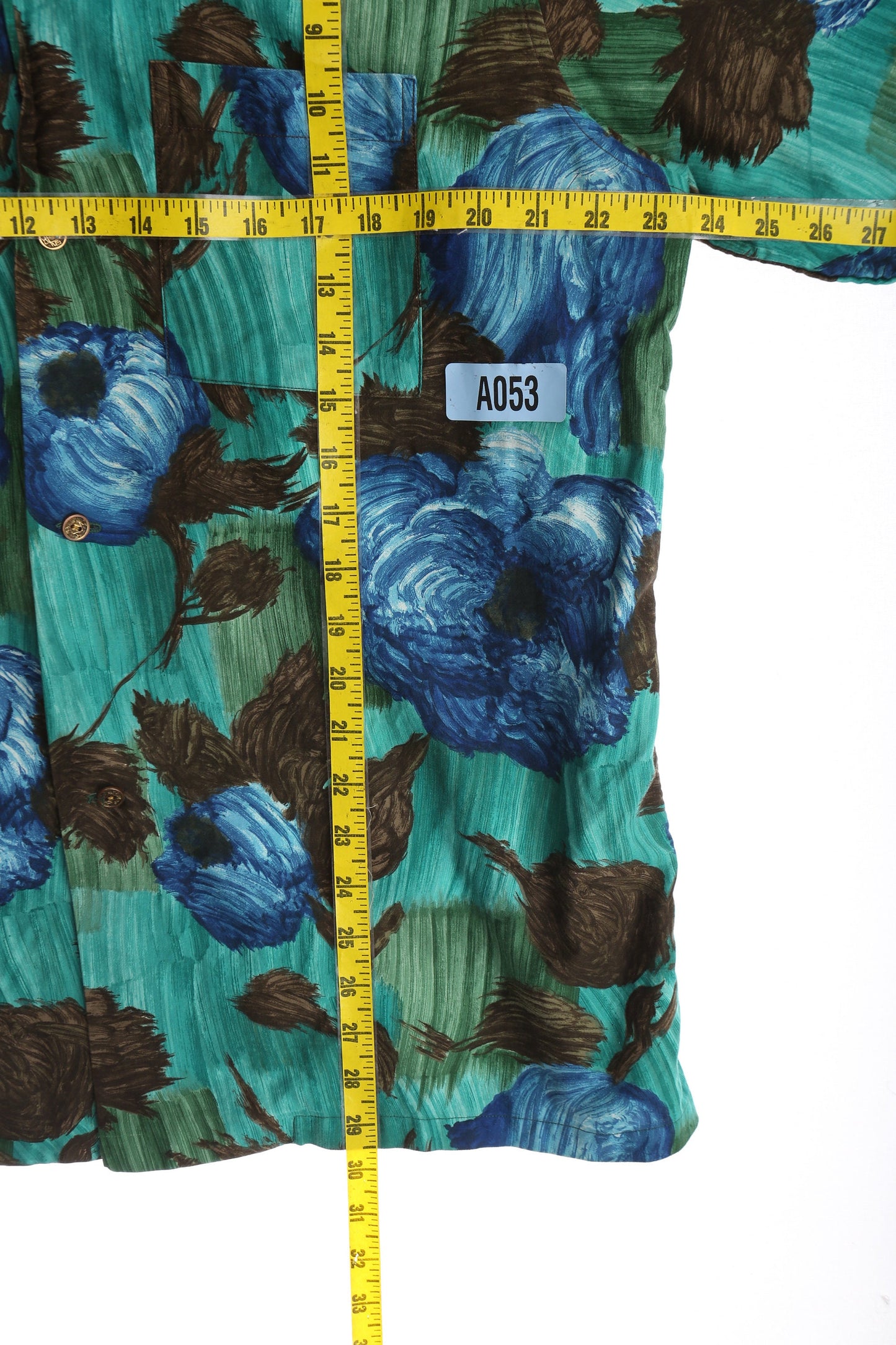 Vintage Hawaiian Shirt by Ruth / Made in Honokaa, Hawaii / Estimated era: 50s - 60s