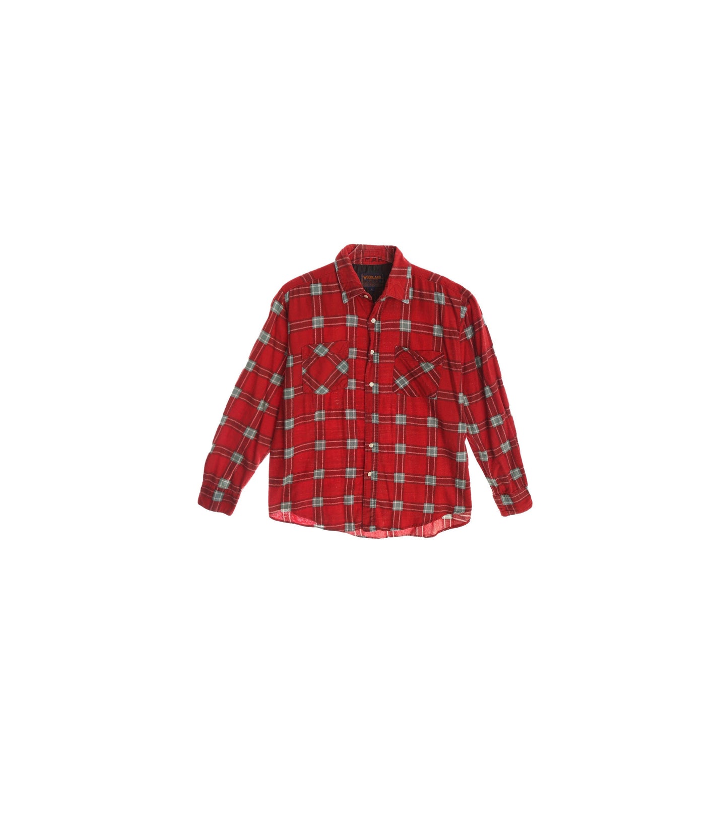 Vintage Red Flannel Shirt by Woodland