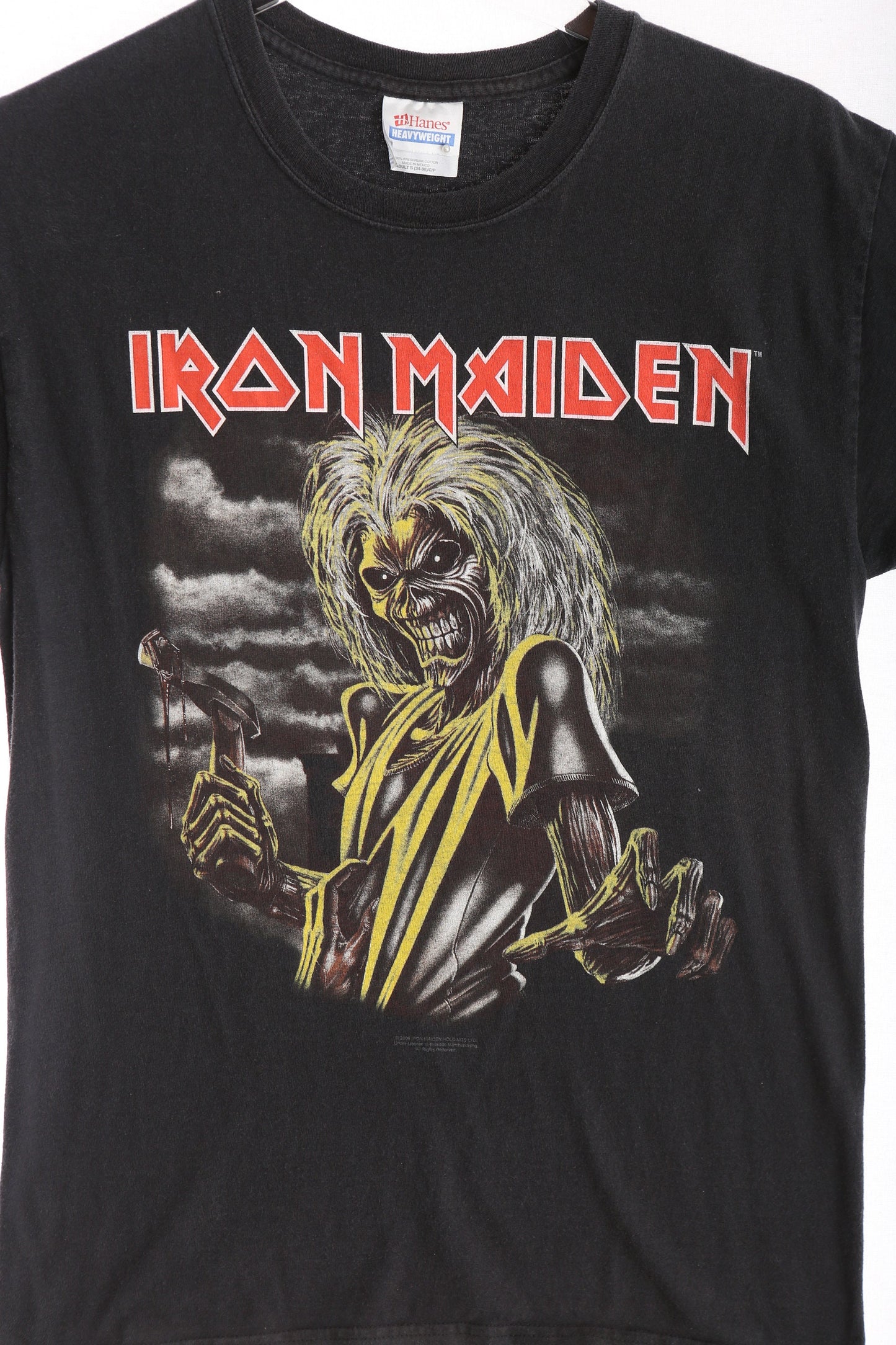 Vintage Iron Maiden Black Rock Graphic T-shirt
