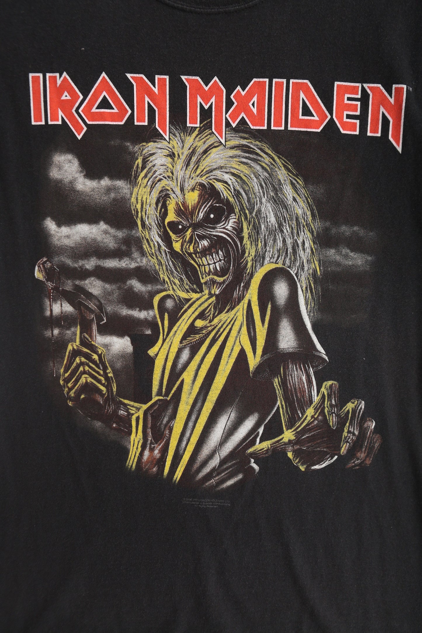 Vintage Iron Maiden Black Rock Graphic T-shirt