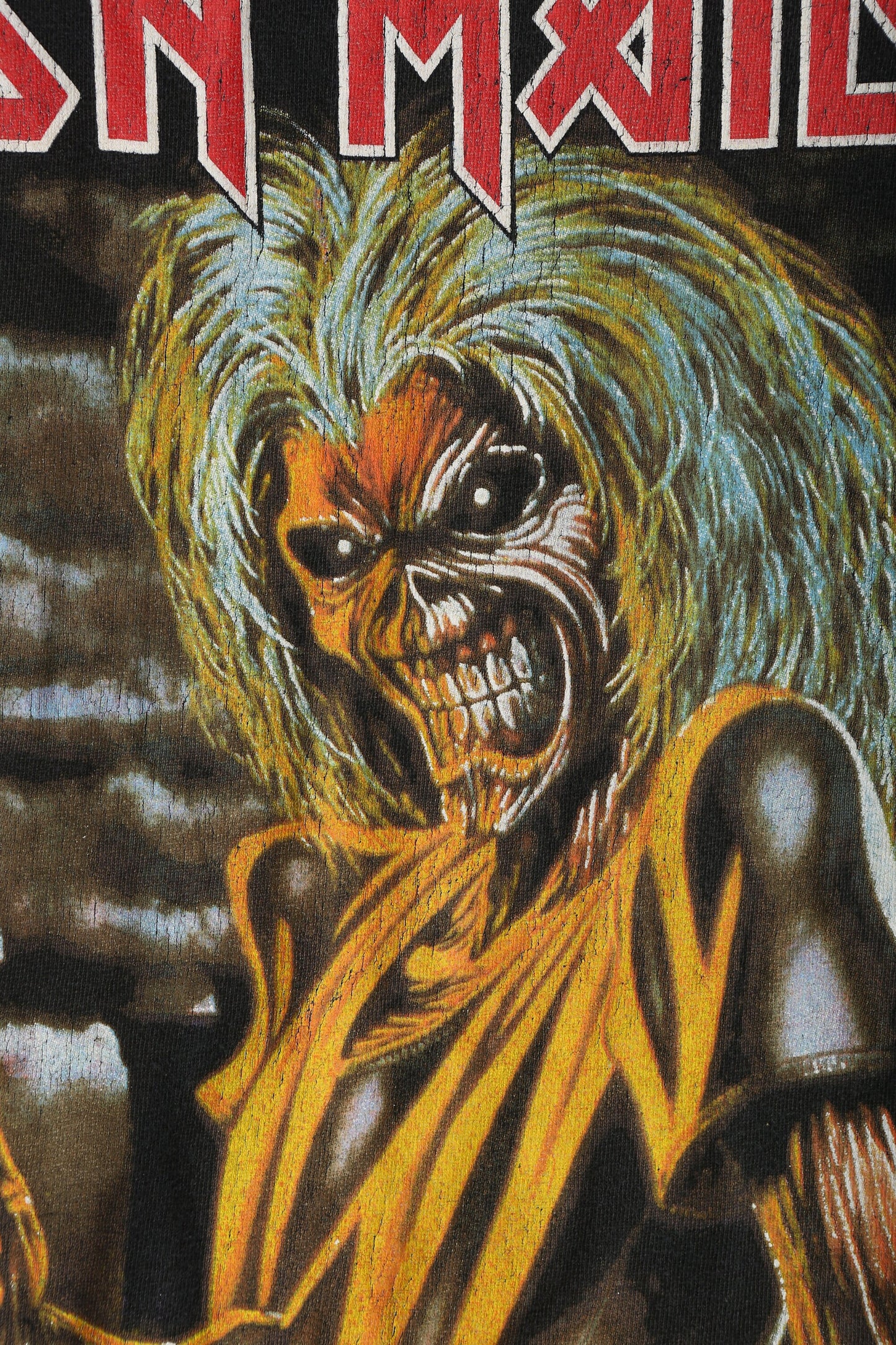 Vintage Iron Maiden Rock Graphic T-shirt