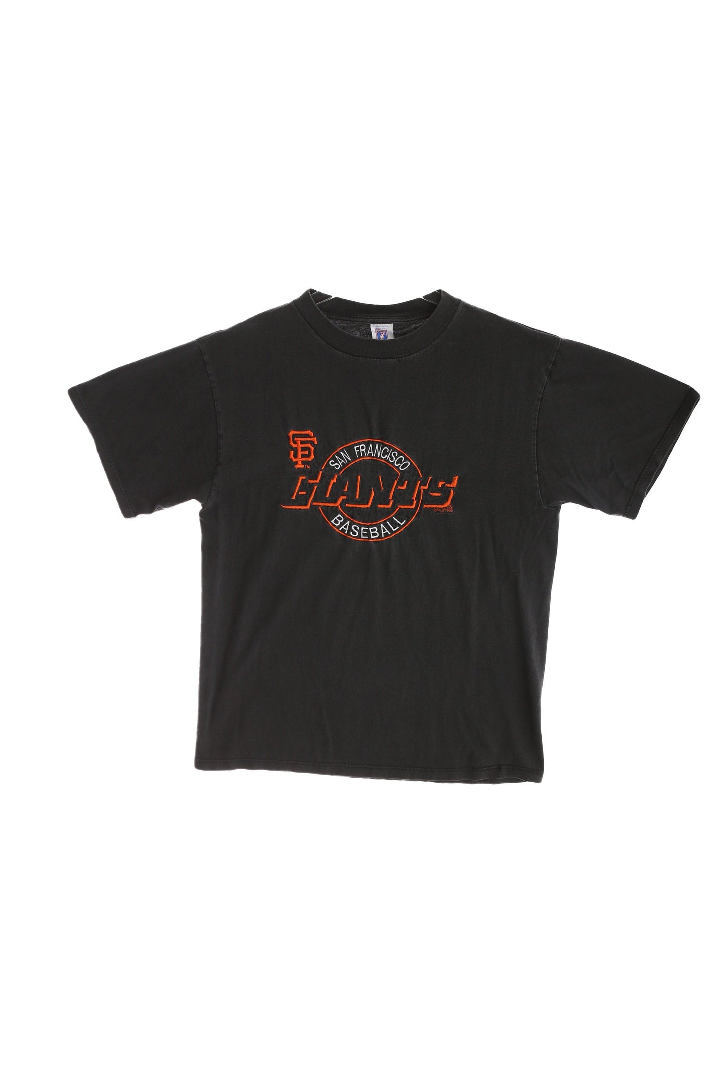 Vintage San Francisco Giants Black Embroidered T-shirt