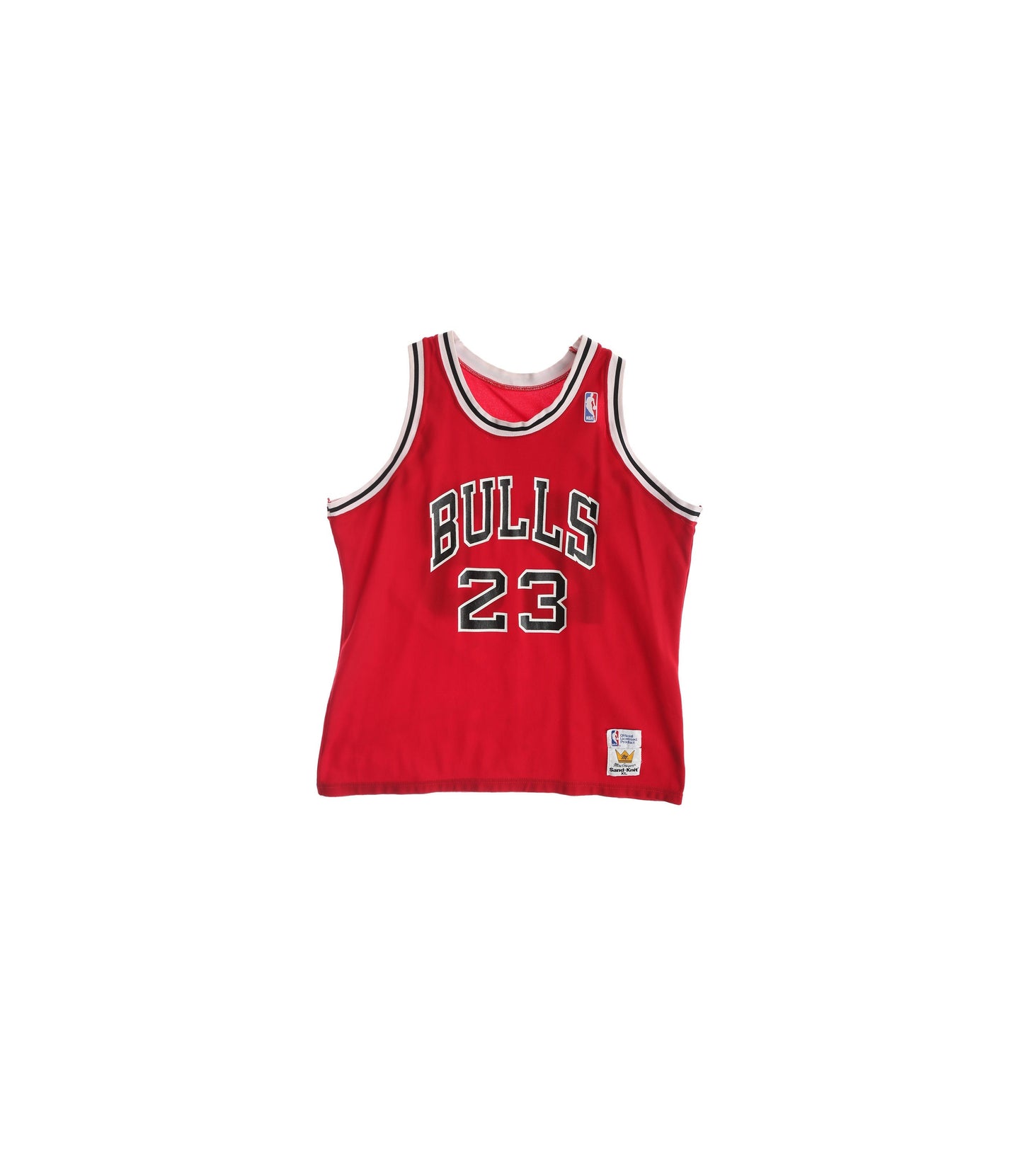 Vintage 23 Bulls Red Basketball Jersey