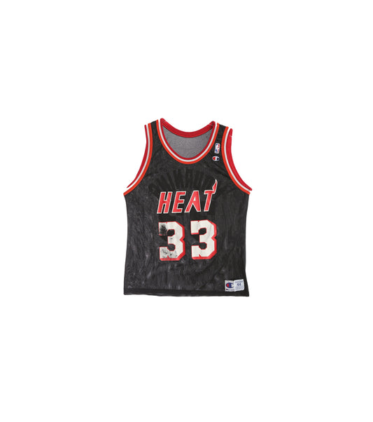Vintage 33 Heat Black Basketball Jersey by Champion
