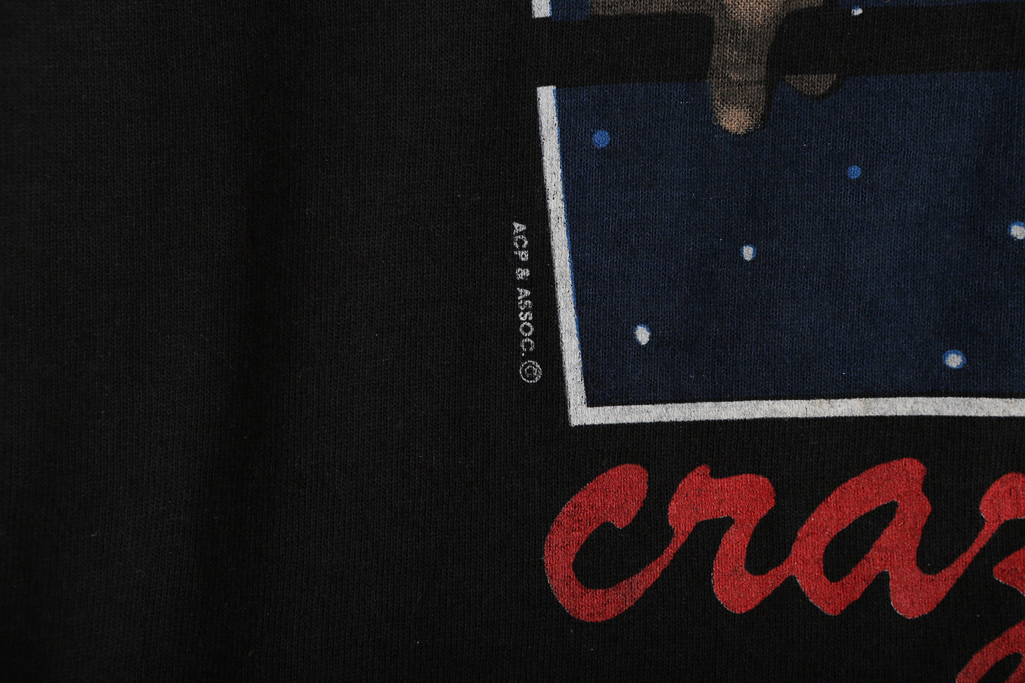 Vintage Conway Twitty Crazy For Love Black Graphic T-shirt