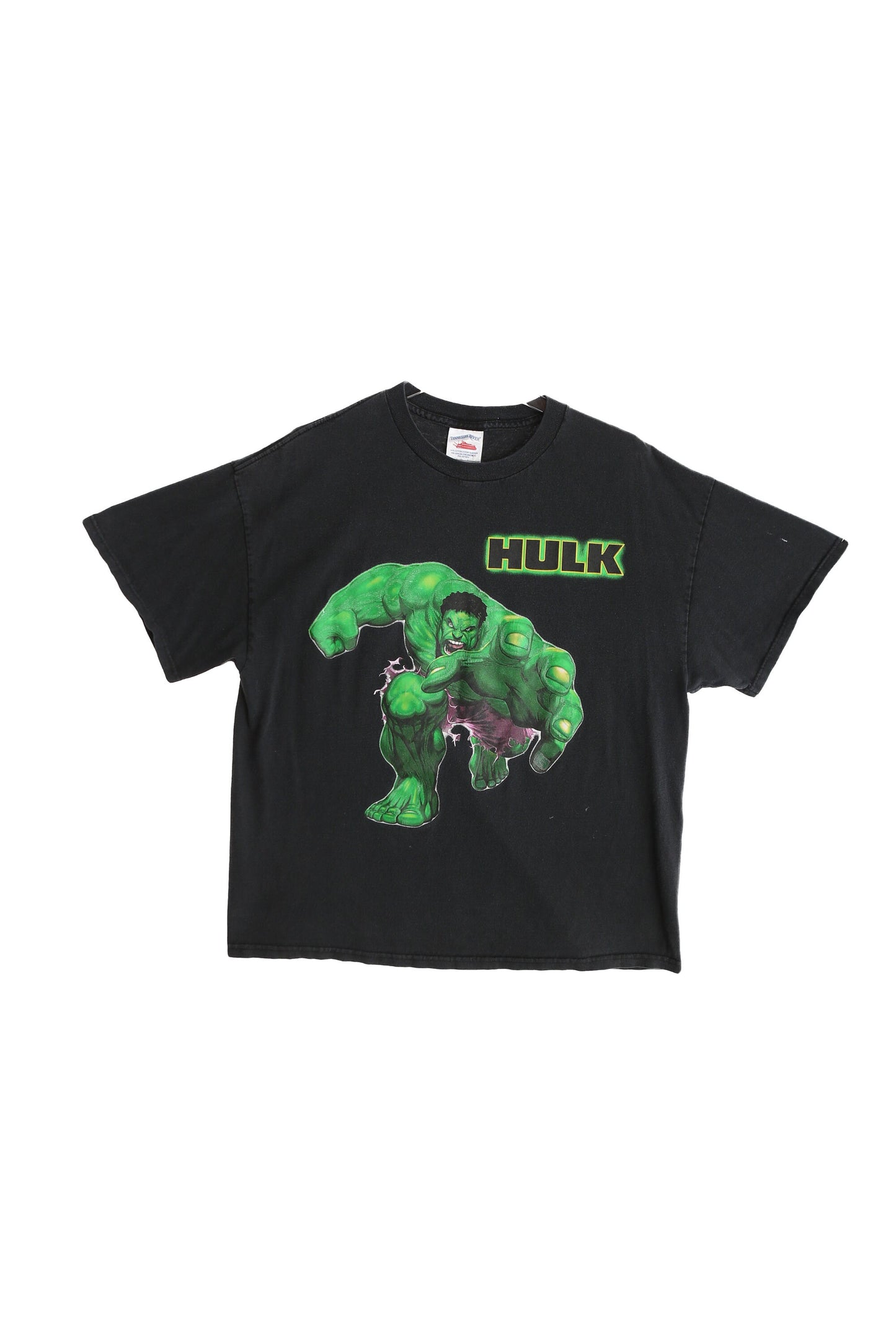 Vintage Hulk Black Graphic T-shirt