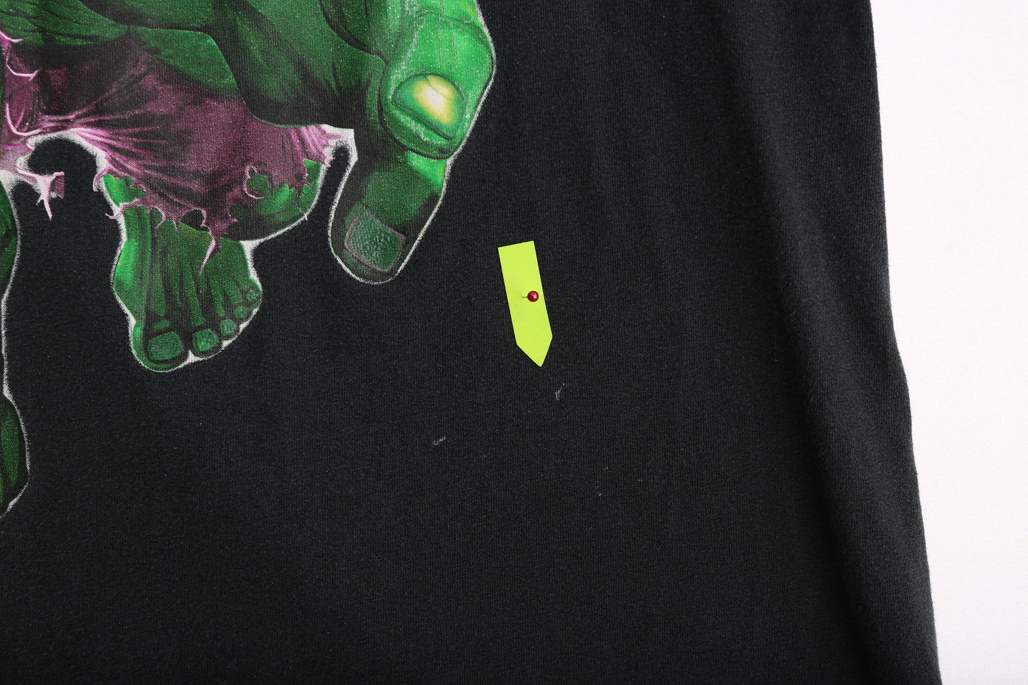 Vintage Hulk Black Graphic T-shirt