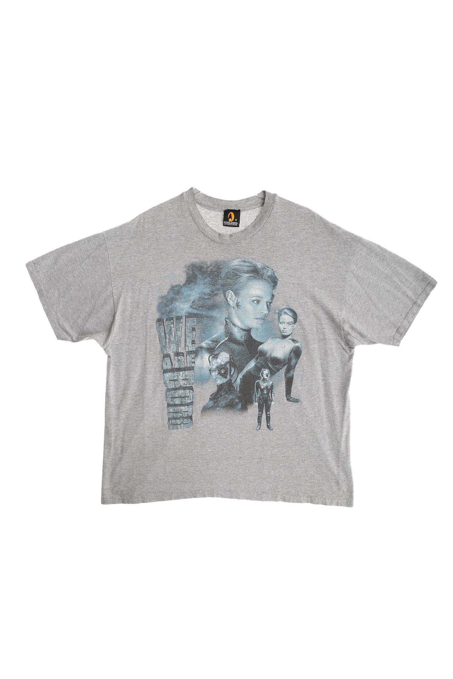 Vintage We Are Borg Gray Graphic T-shirt by Star Trek