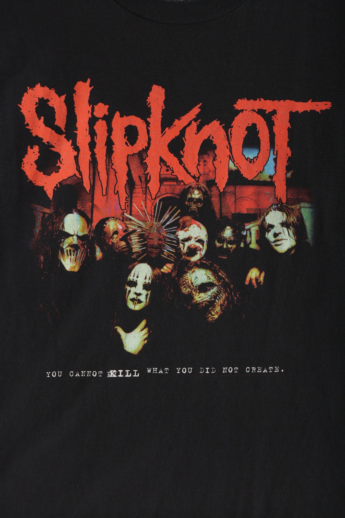 Vintage Slipknot Long Sleeve Black Rock Shirt / You cannot kill What you cannot create / Vol . The Subliminal Verse