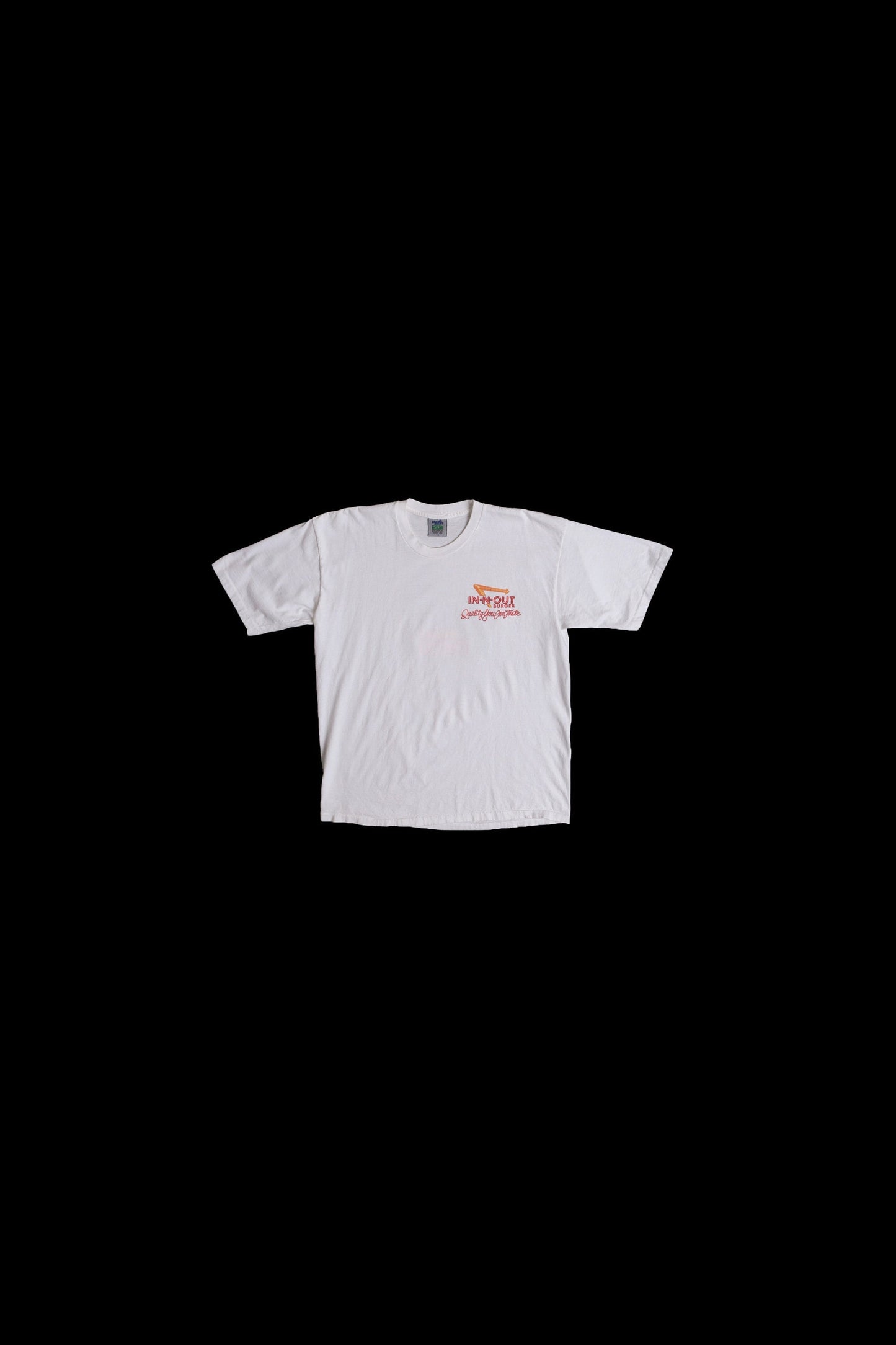 Vintage In and Out white Graphic T-shirt - Get A Taste of California