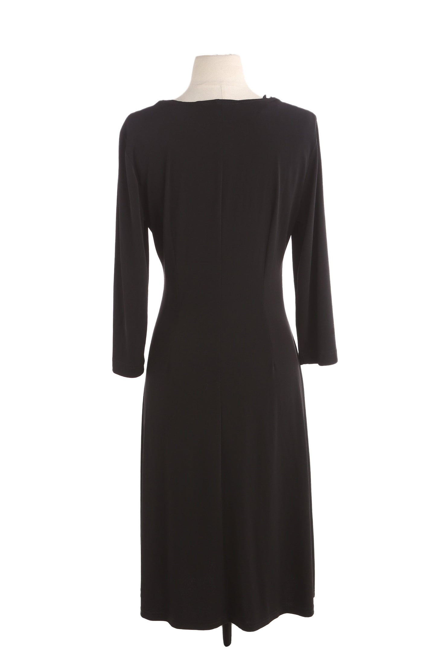 Vintage Women Black Velvet Slip Dress by Connected Apparel