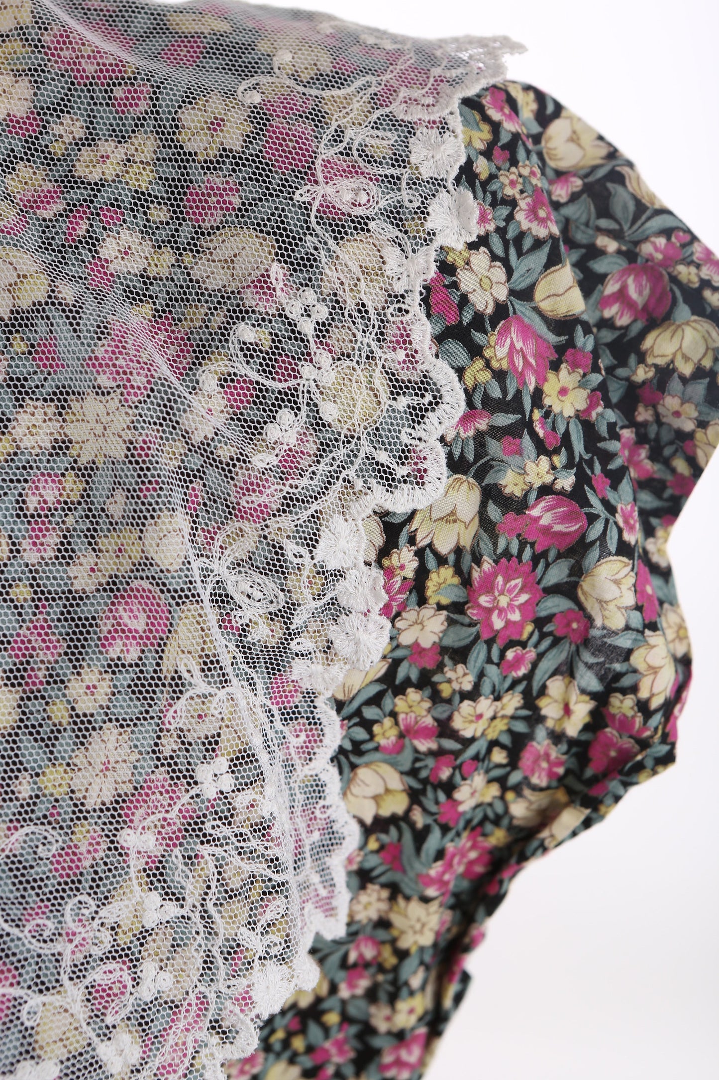 Vintage Women Floral Print Summer Dress