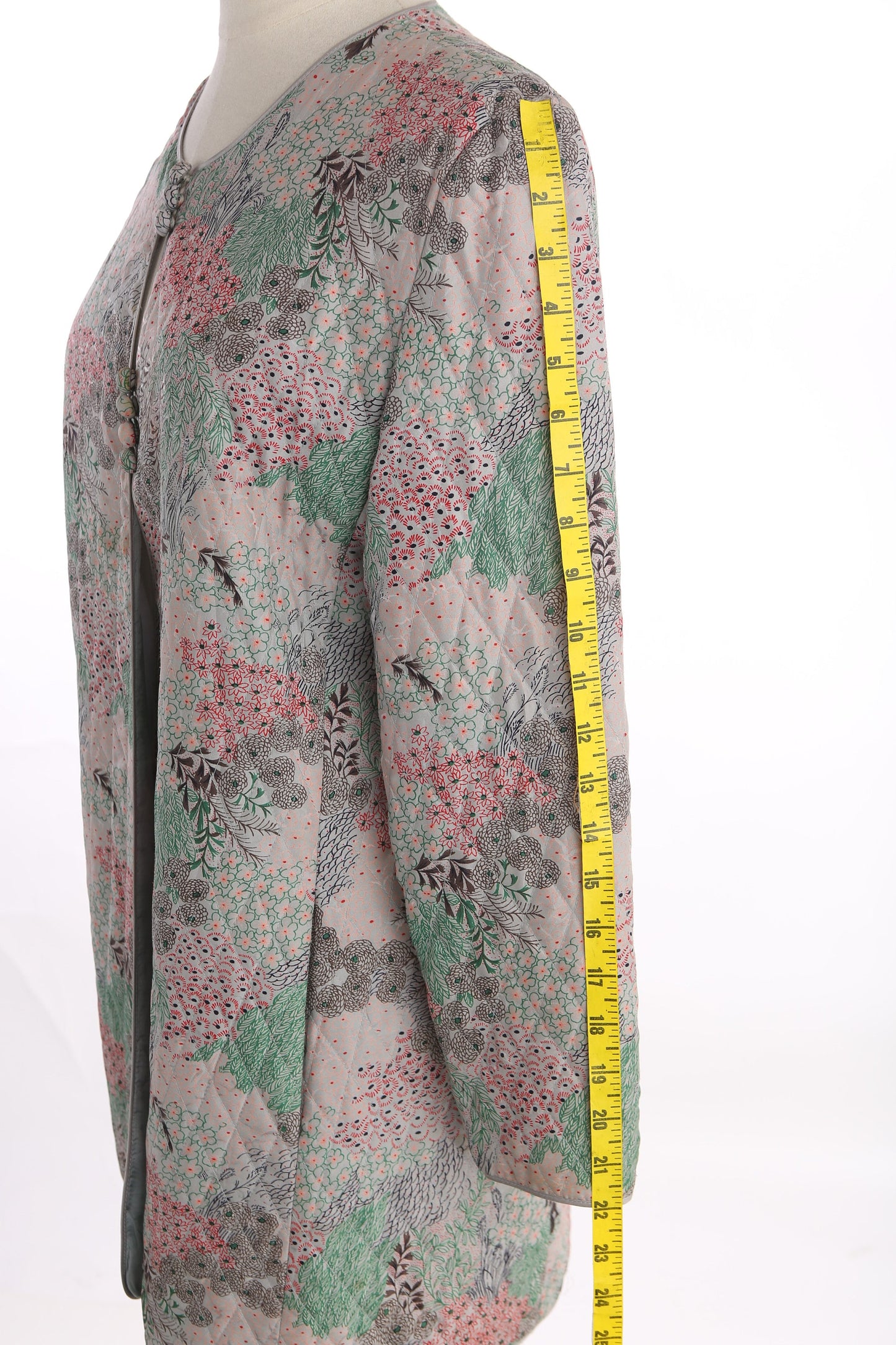 Vintage Women Flora Print Jacket