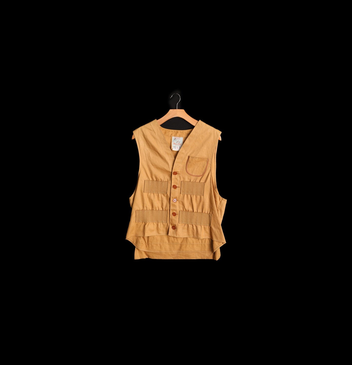 Vintage Hunting Vest by Storm Pruf - Made in Japan - De - Luxe for Hunters