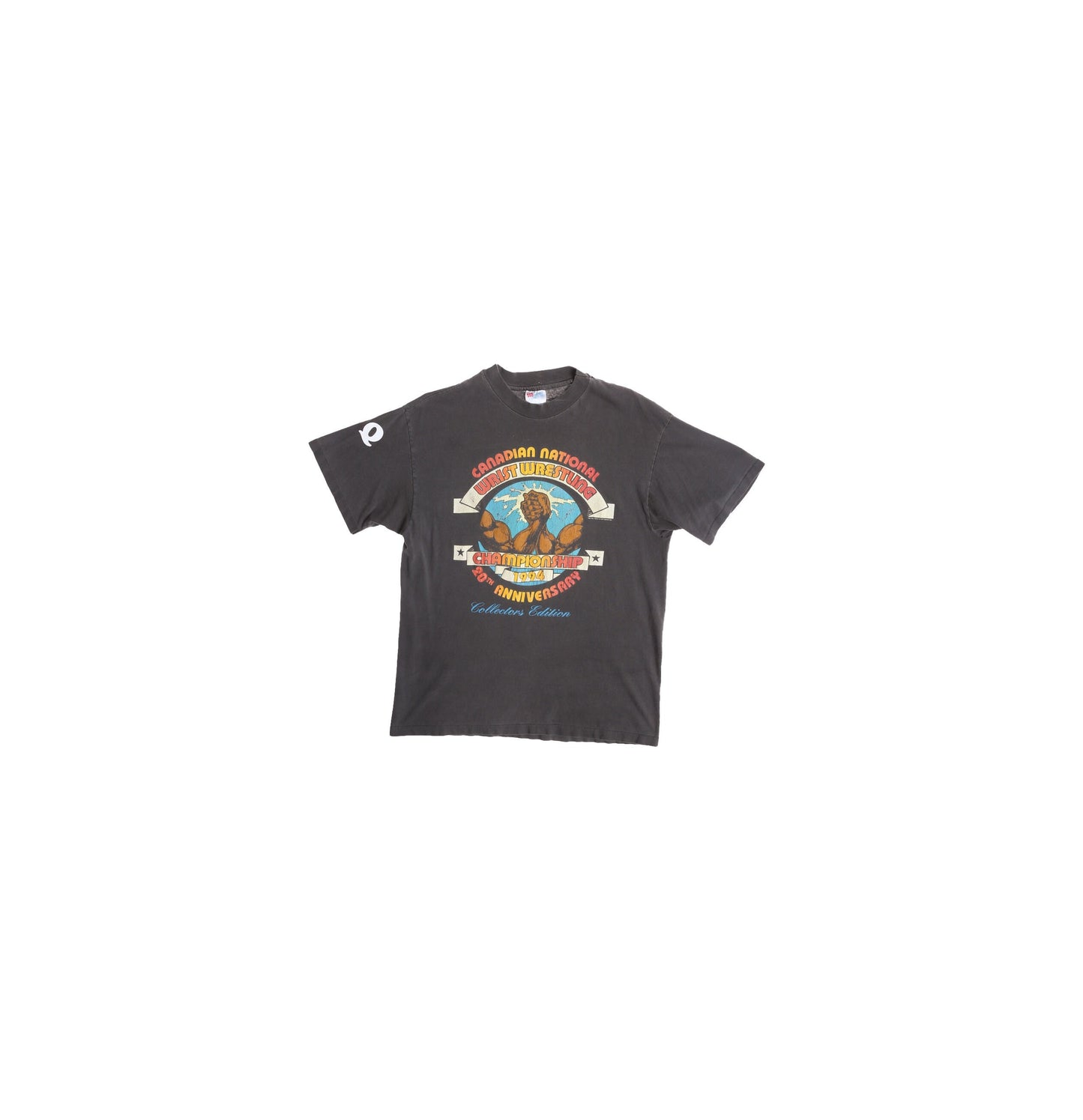 1994 Canadian National Wrist Wrestling Championship Graphic T-shirt - Collector's Edition 20th Anniversary