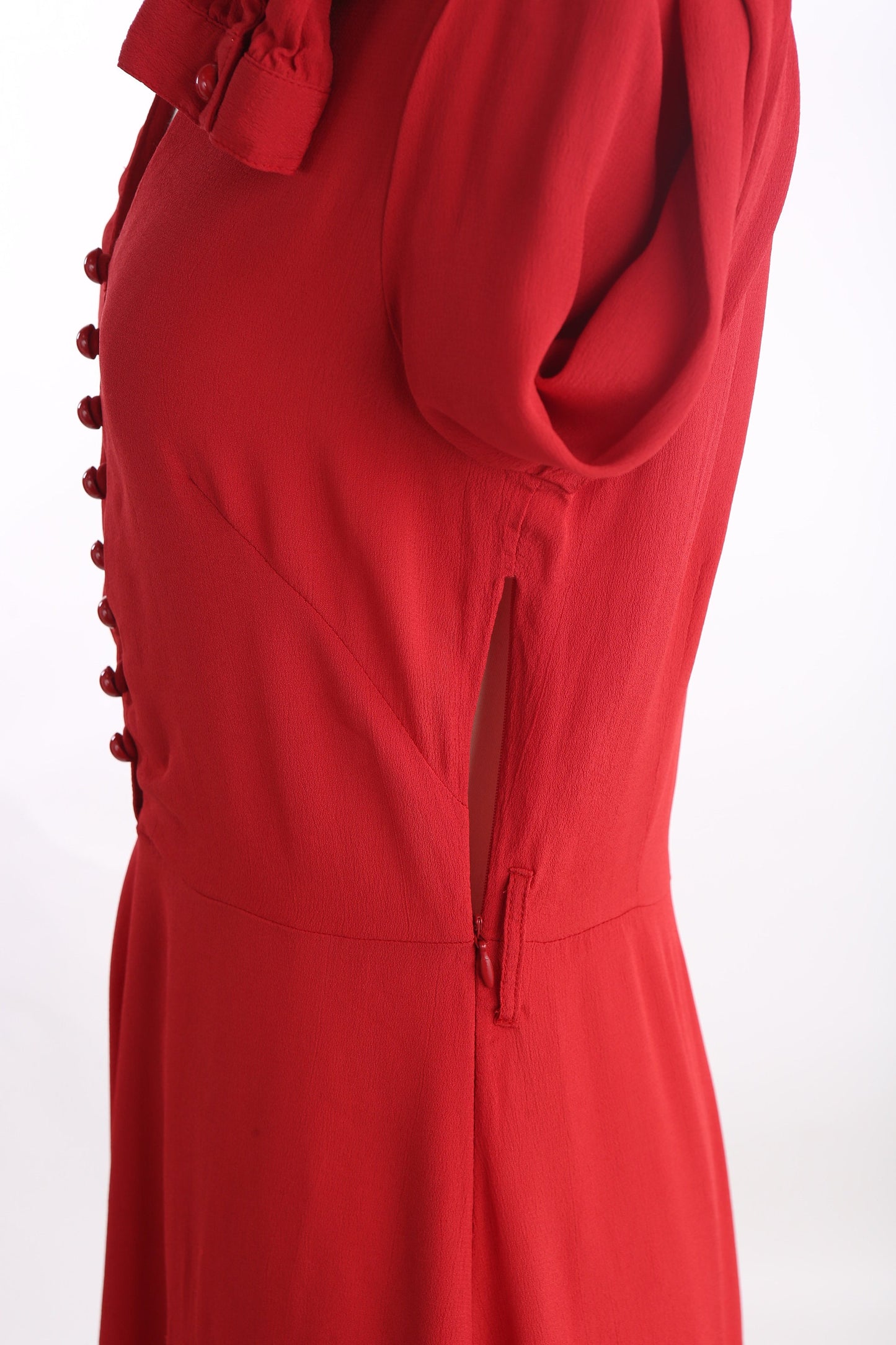 Vintage Red Casual Dress by The Seamstress