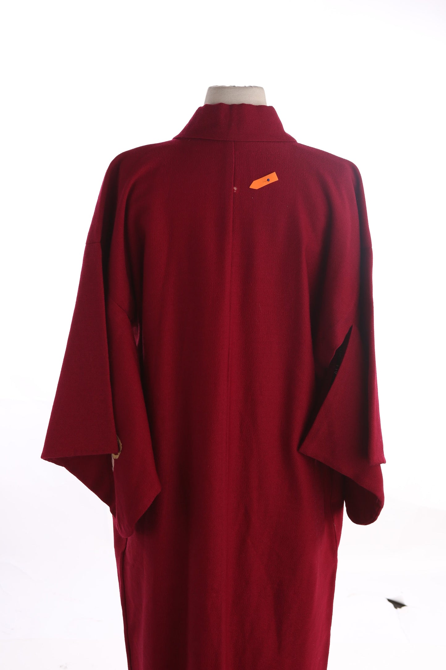 Vintage Red Kimono - Embroidered Robe