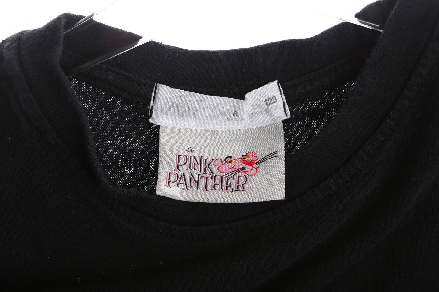 Vintage The Pink Panther Black Graphic T-shirt