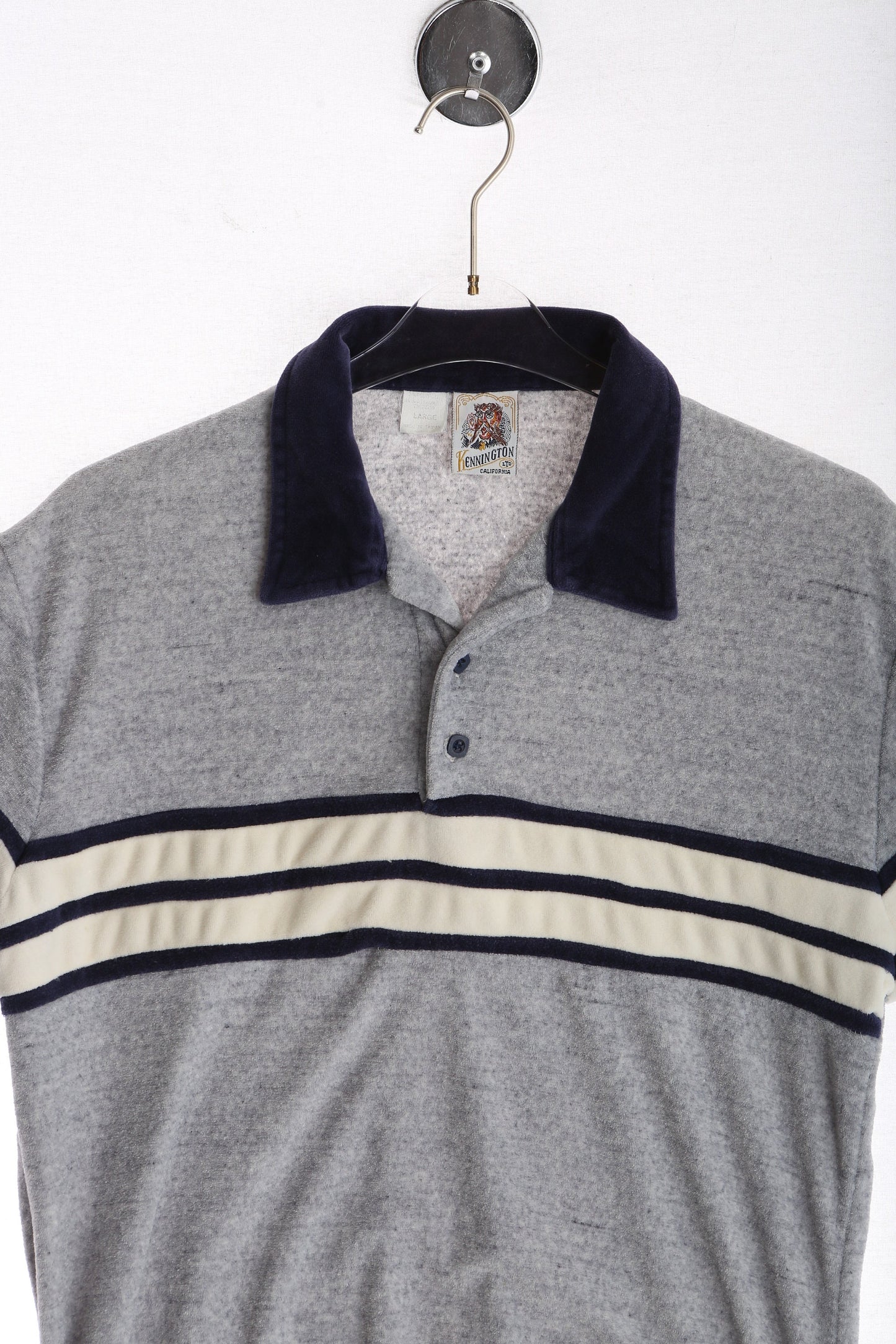 Vintage Kennington Gray Polo Shirt