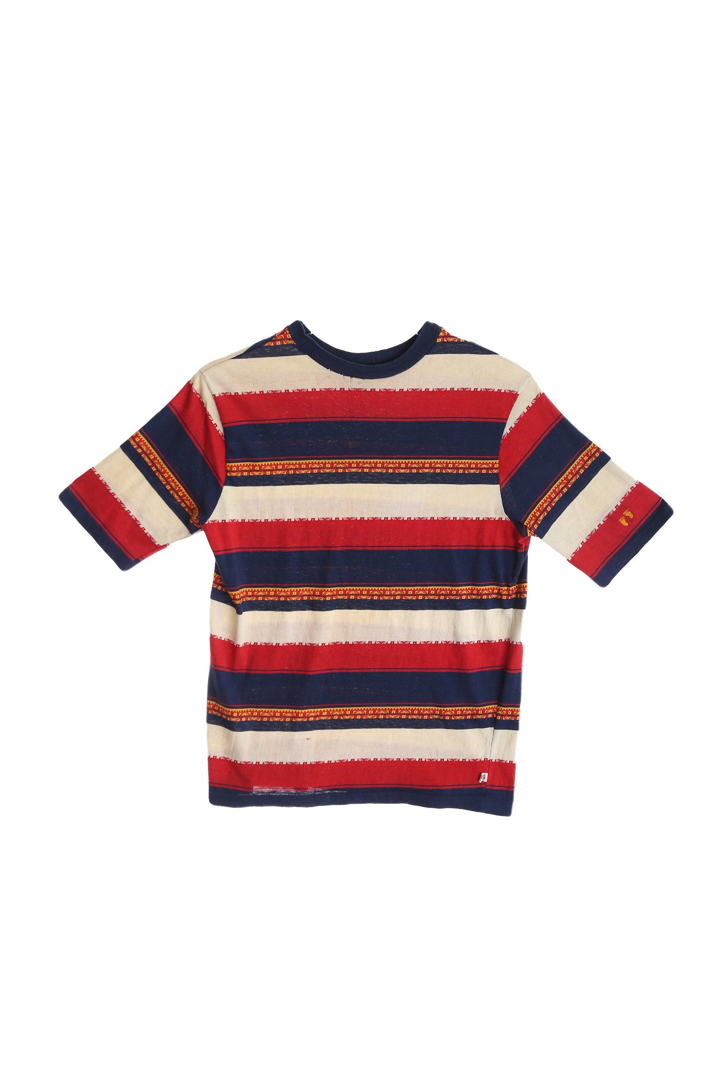 Vintage Hang Ten Striped Graphic T-shirt