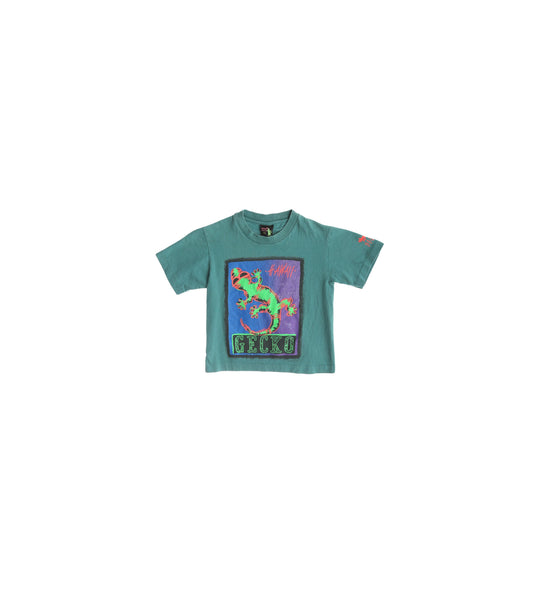 Vintage Green Hawaiian Graphic T-shirt