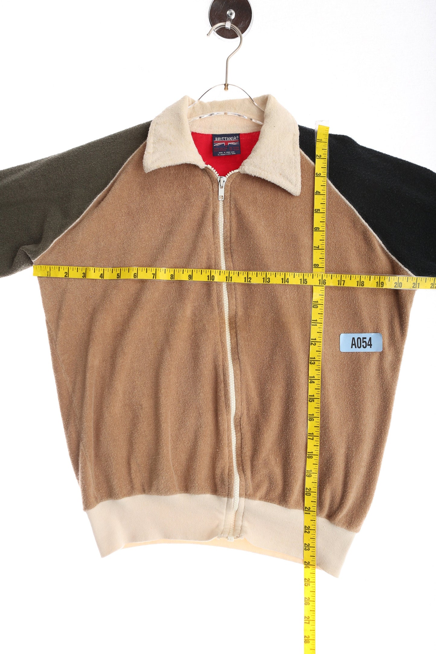 Vintage Terrycloth Men's Jogging Top by Brittania