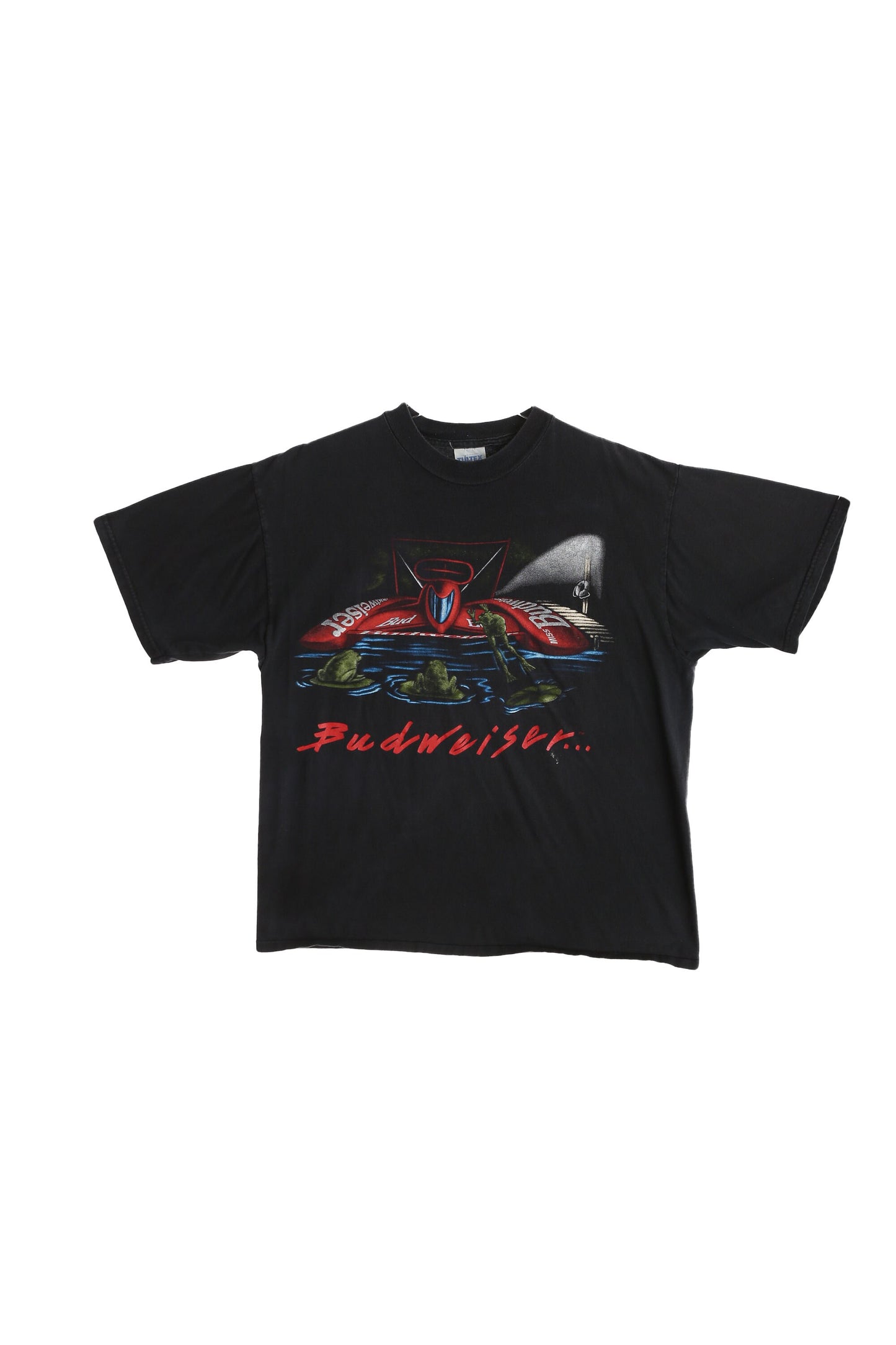 Vintage Beer Graphic T-shirt / Water Racing / Era 90s - Y2K