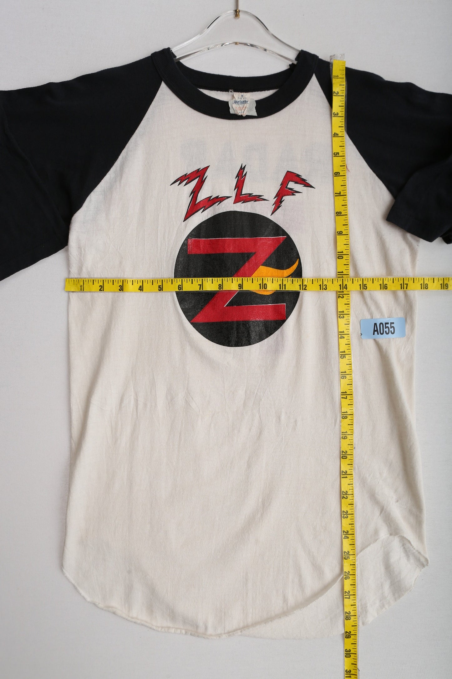 Vintage Baseball T-shirt with ZLF Print