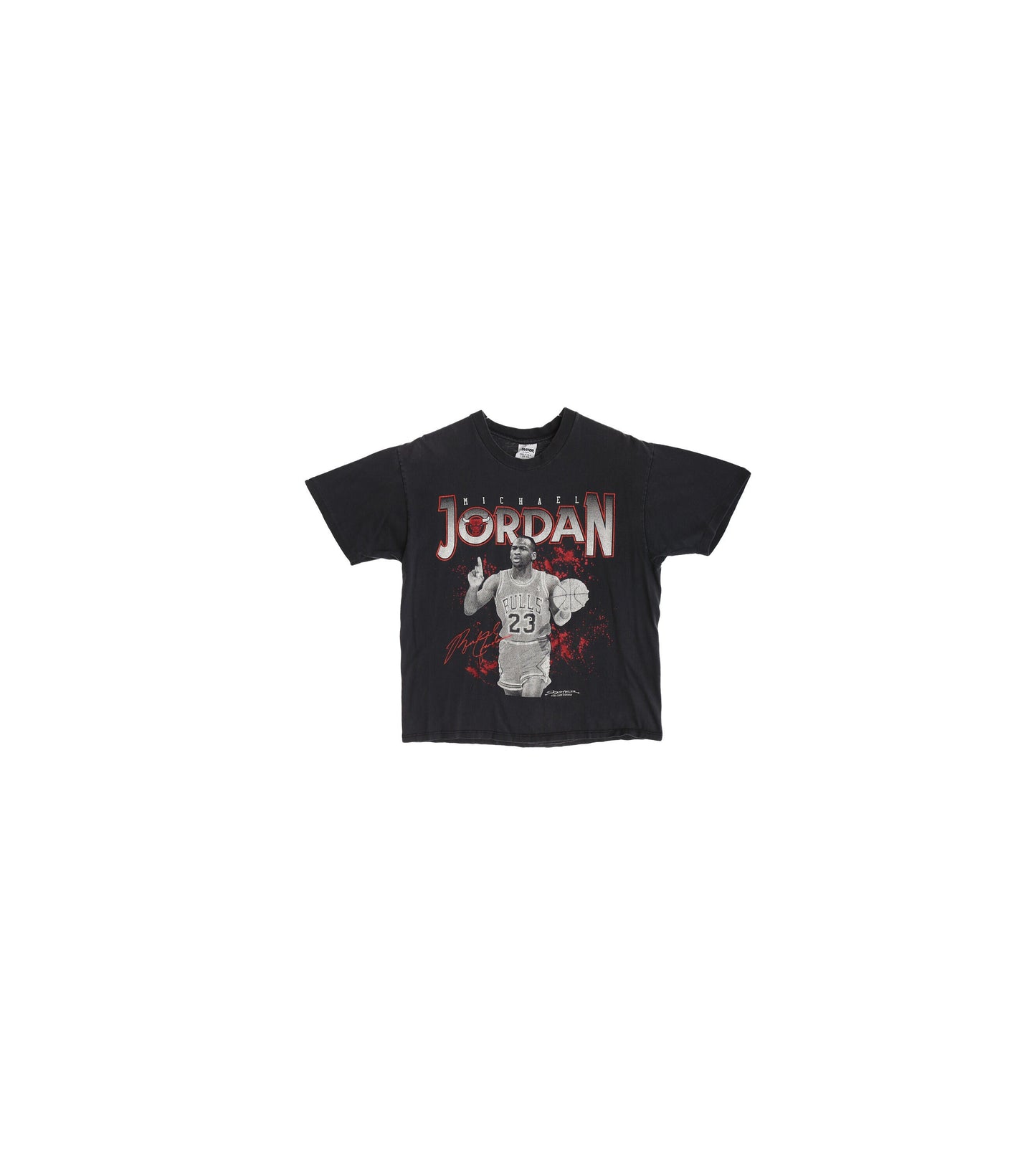 Vintage Starter Graphic T-shirt with Michael J. Basketball Print