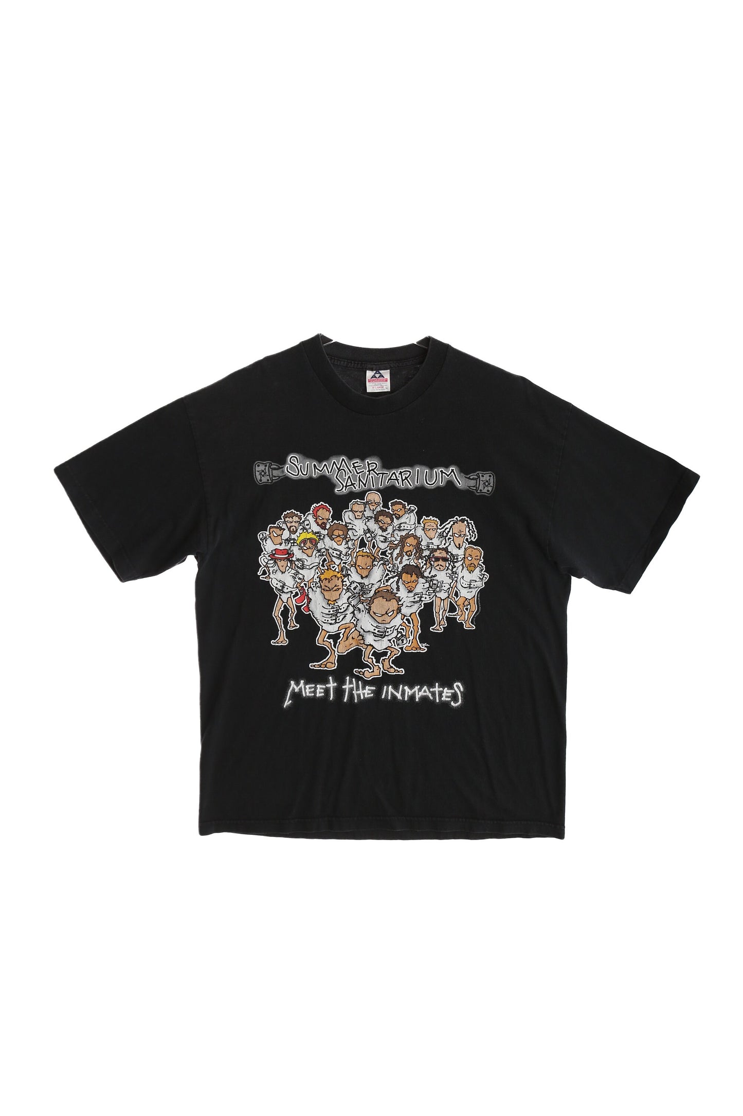 Vintage Summer Sanitarium Tour 2000 Rock Graphic T-shirt / Metallica / Korn / Kid Rock / System of a Down / Powerman 5000 /