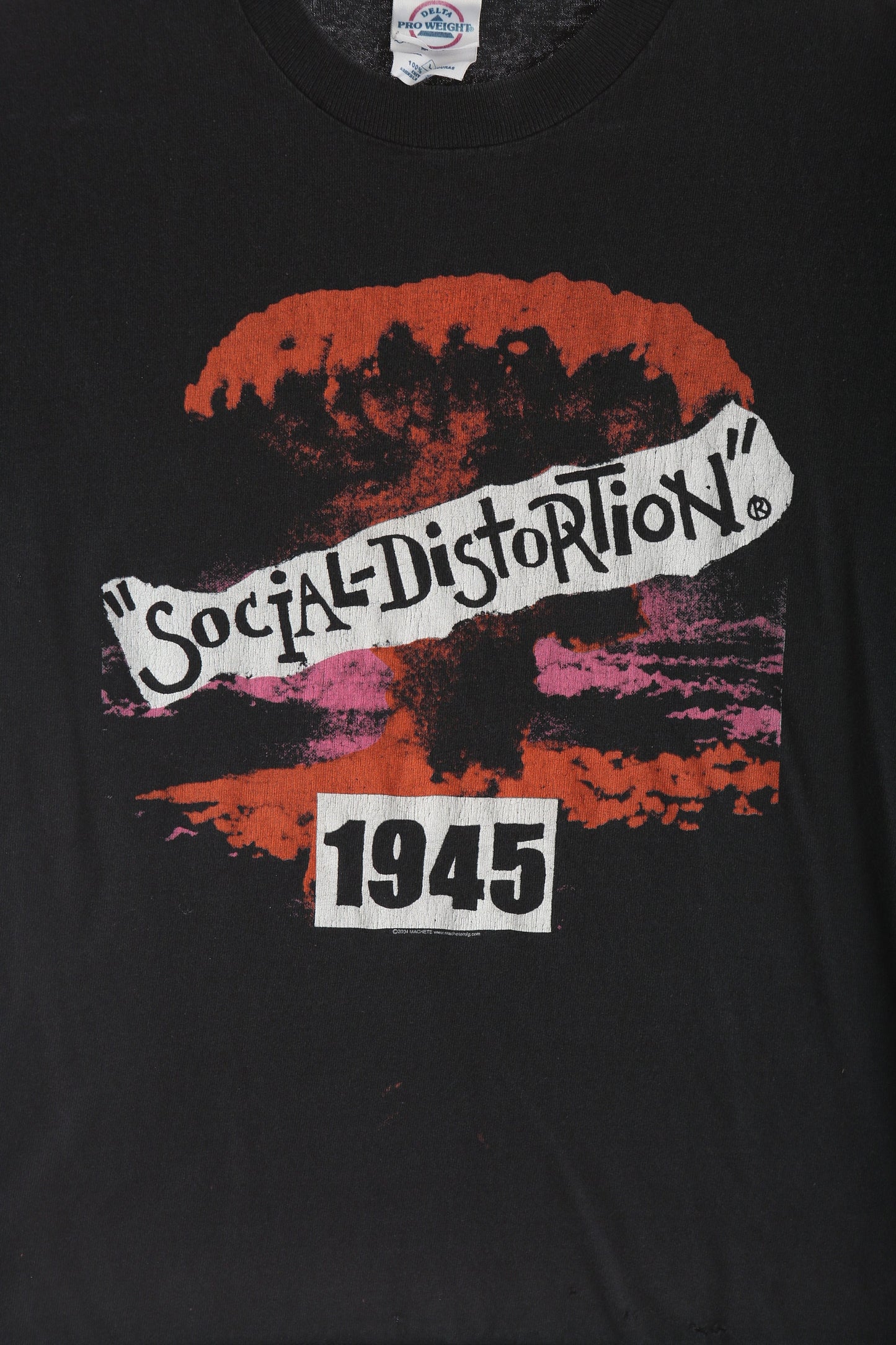 Vintage Social Distortion Rock Graphic T-shirt