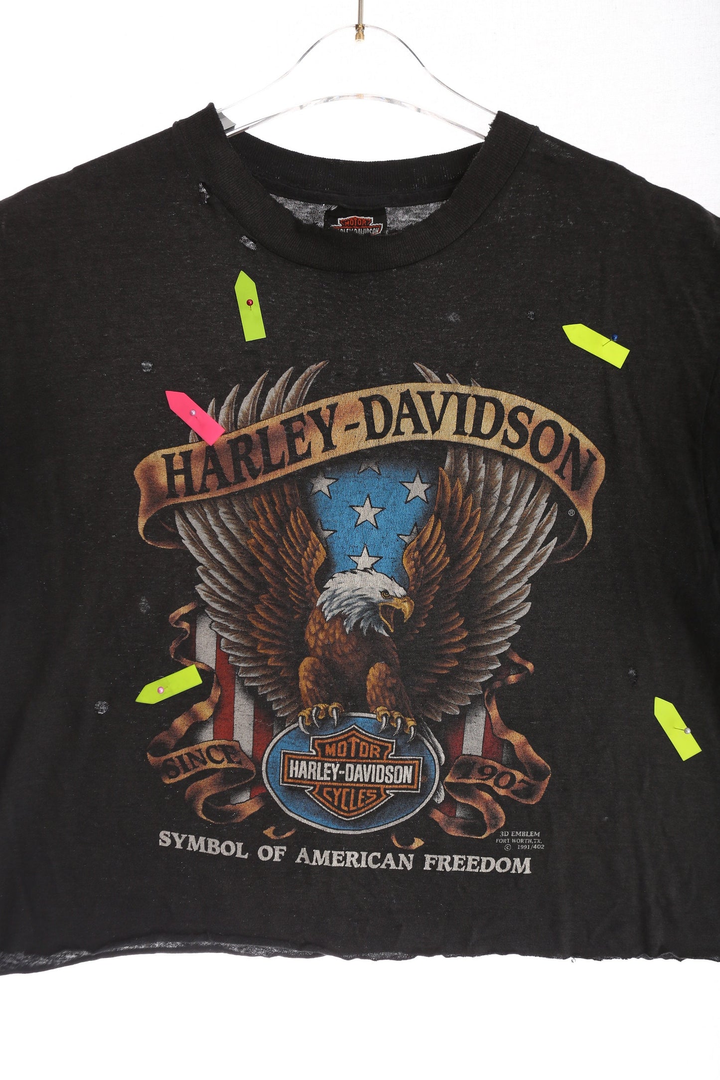 Vintage Harley Davidson Graphic T-shirt / 52nd Annual Black Hills Classic Rally / August 1992 / Sturgis South Dakota