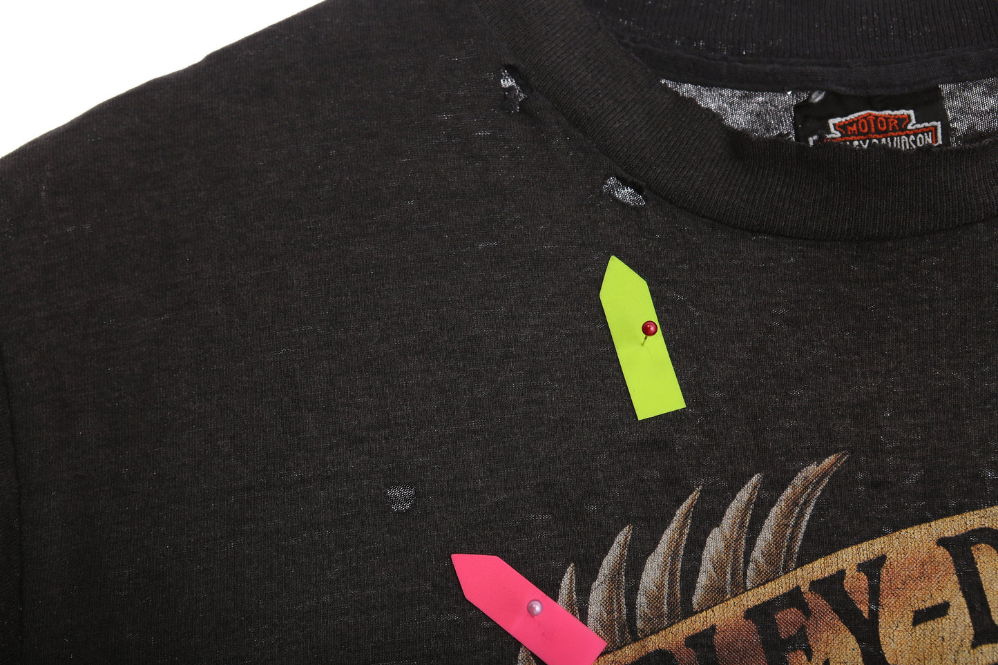 Vintage Harley Davidson Graphic T-shirt / 52nd Annual Black Hills Classic Rally / August 1992 / Sturgis South Dakota