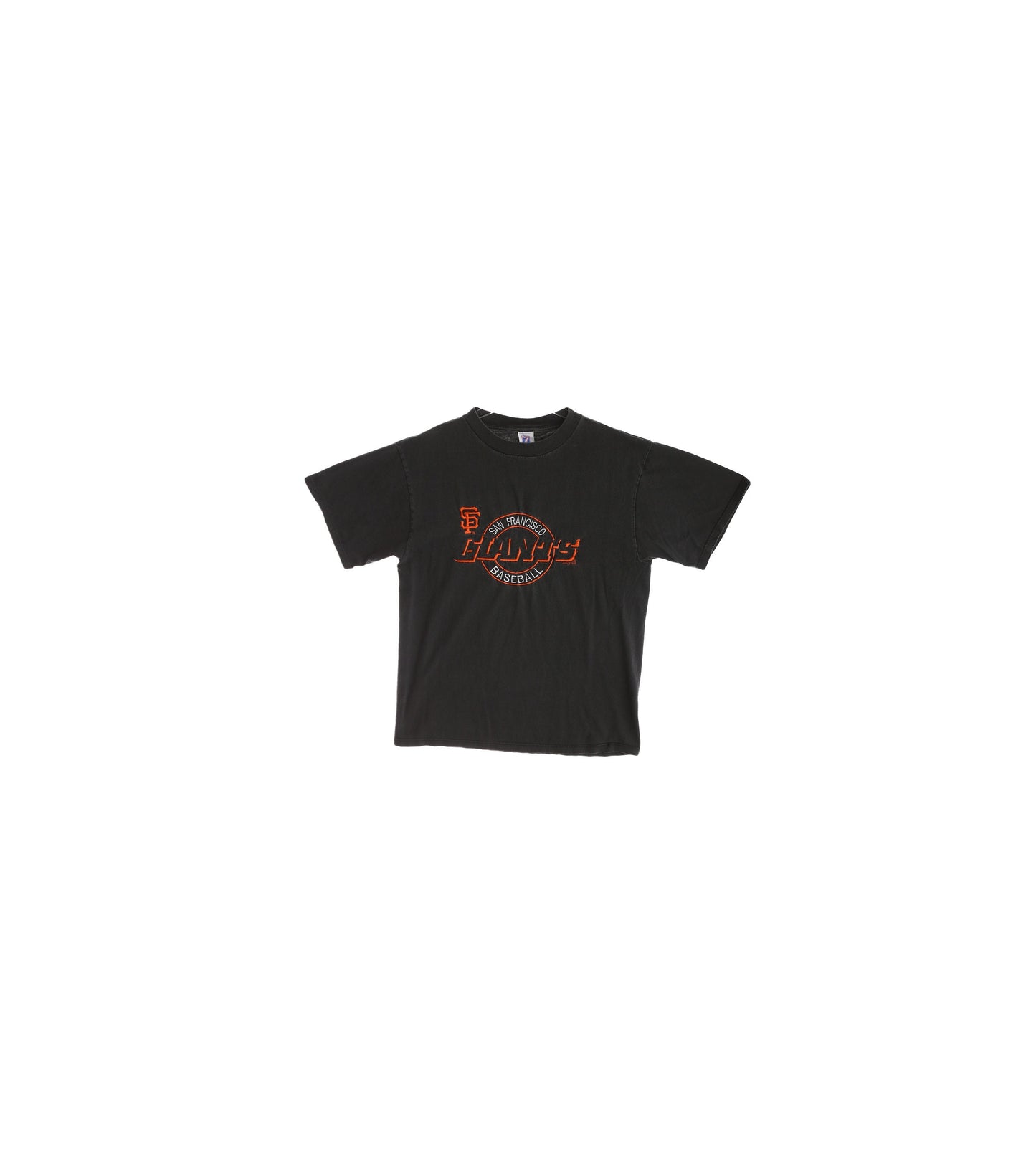 Vintage San Francisco Giants Black Embroidered T-shirt