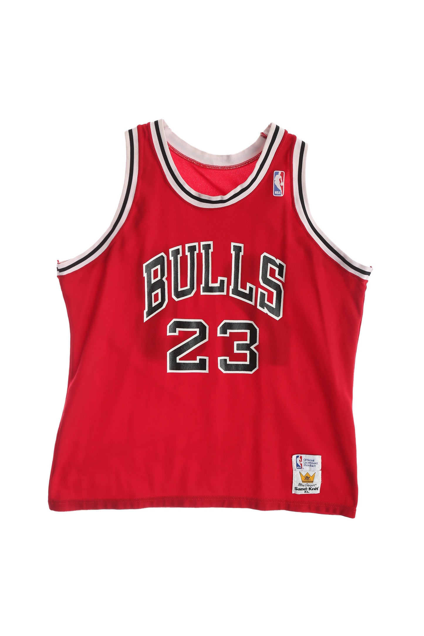 Vintage 23 Bulls Red Basketball Jersey