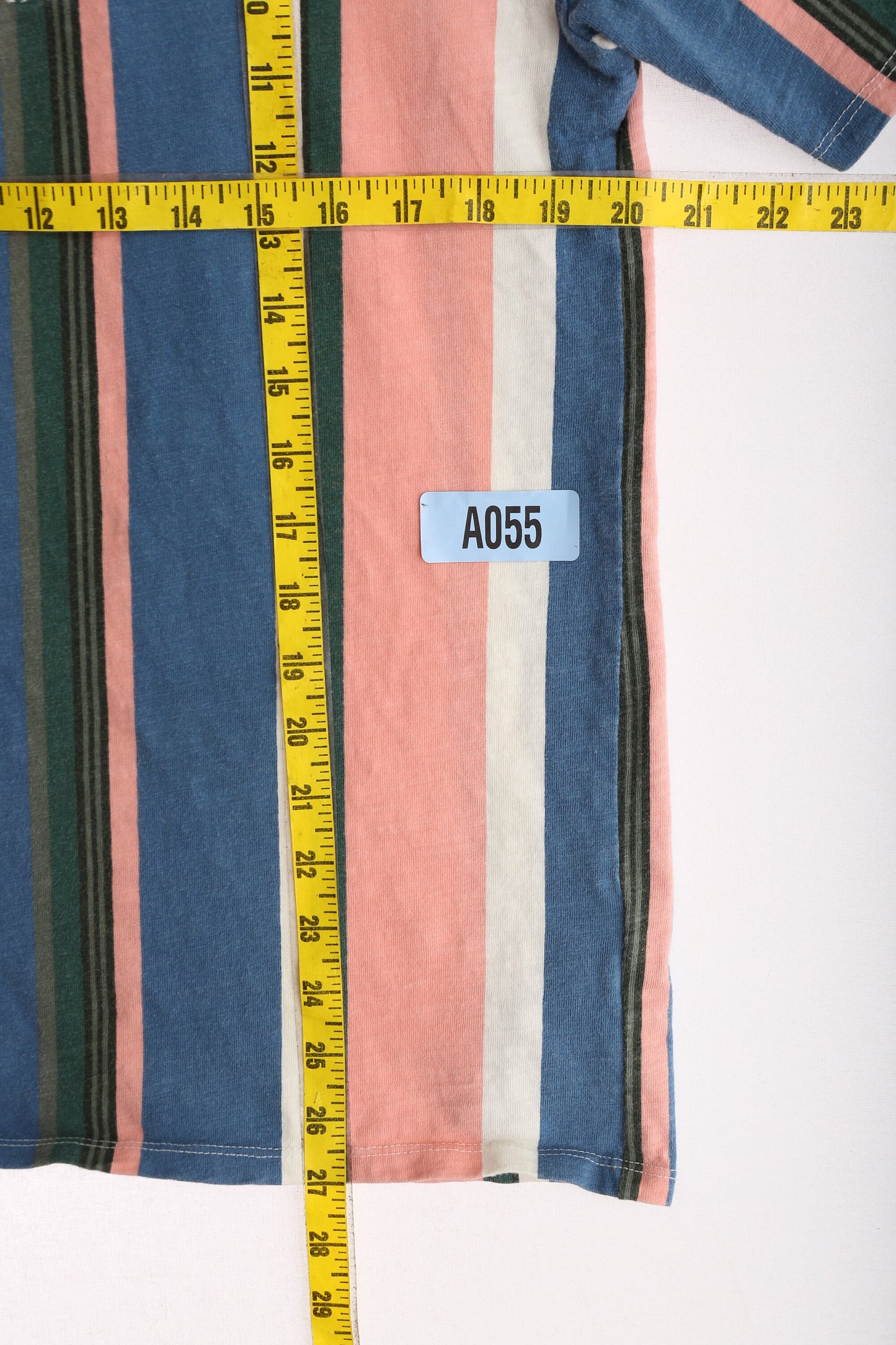 Vintage Guess Jeans Striped Graphic T-shirt / Era: 90s - Y2K