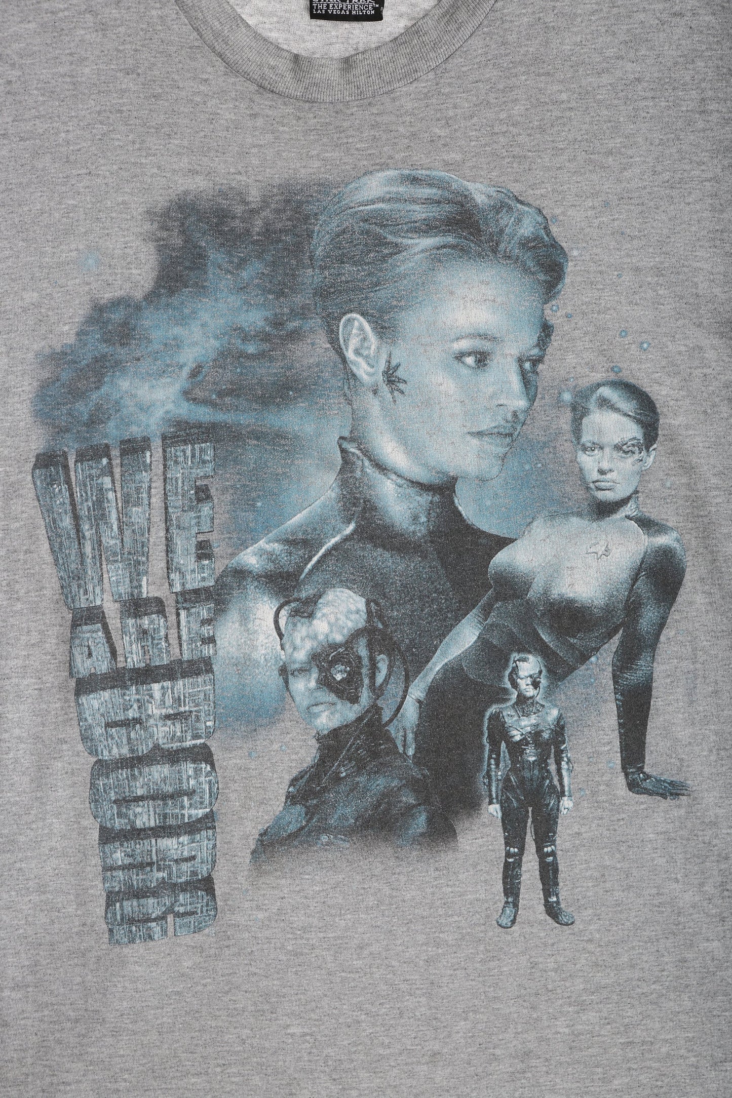 Vintage We Are Borg Gray Graphic T-shirt by Star Trek