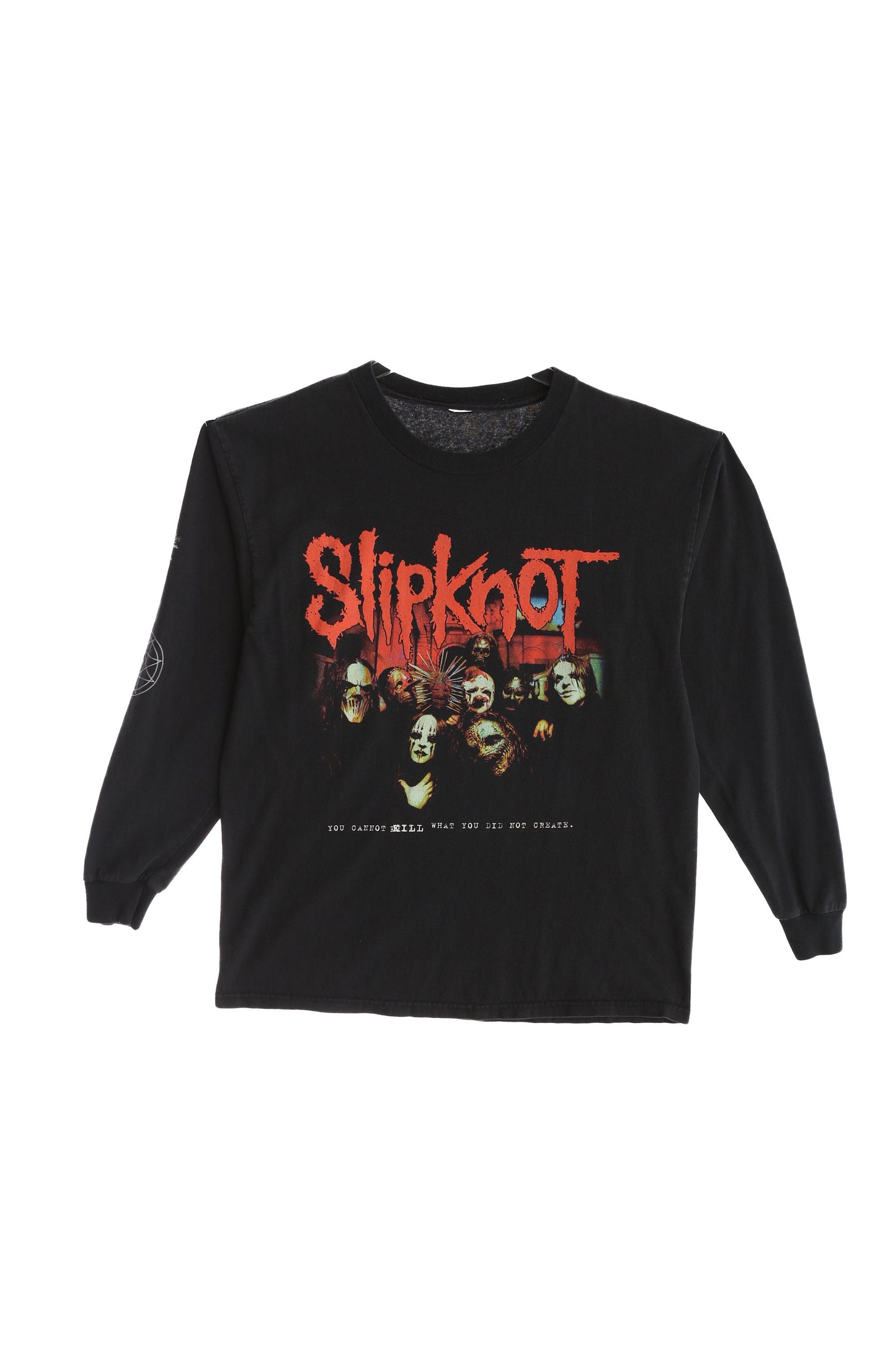 Vintage Slipknot Long Sleeve Black Rock Shirt / You cannot kill What you cannot create / Vol . The Subliminal Verse