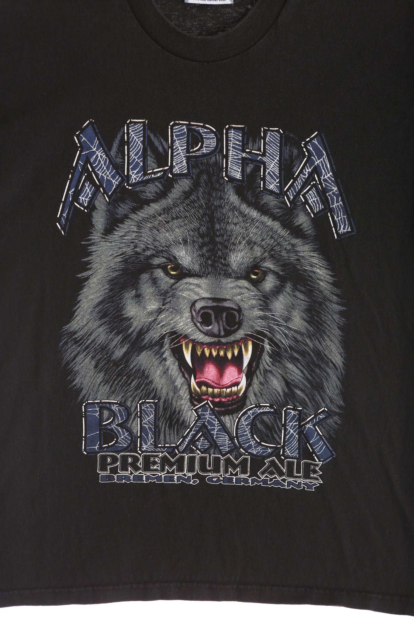 Vintage Alpha Black Premium Ale Graphic T-shirt
