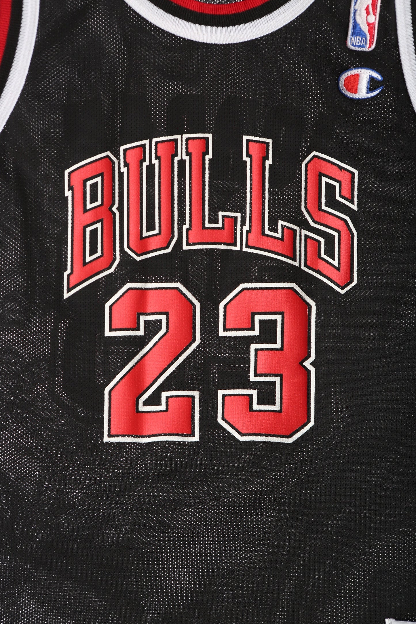 Vintage Champion Black Basketball Jersey / Chicago Bulls 23