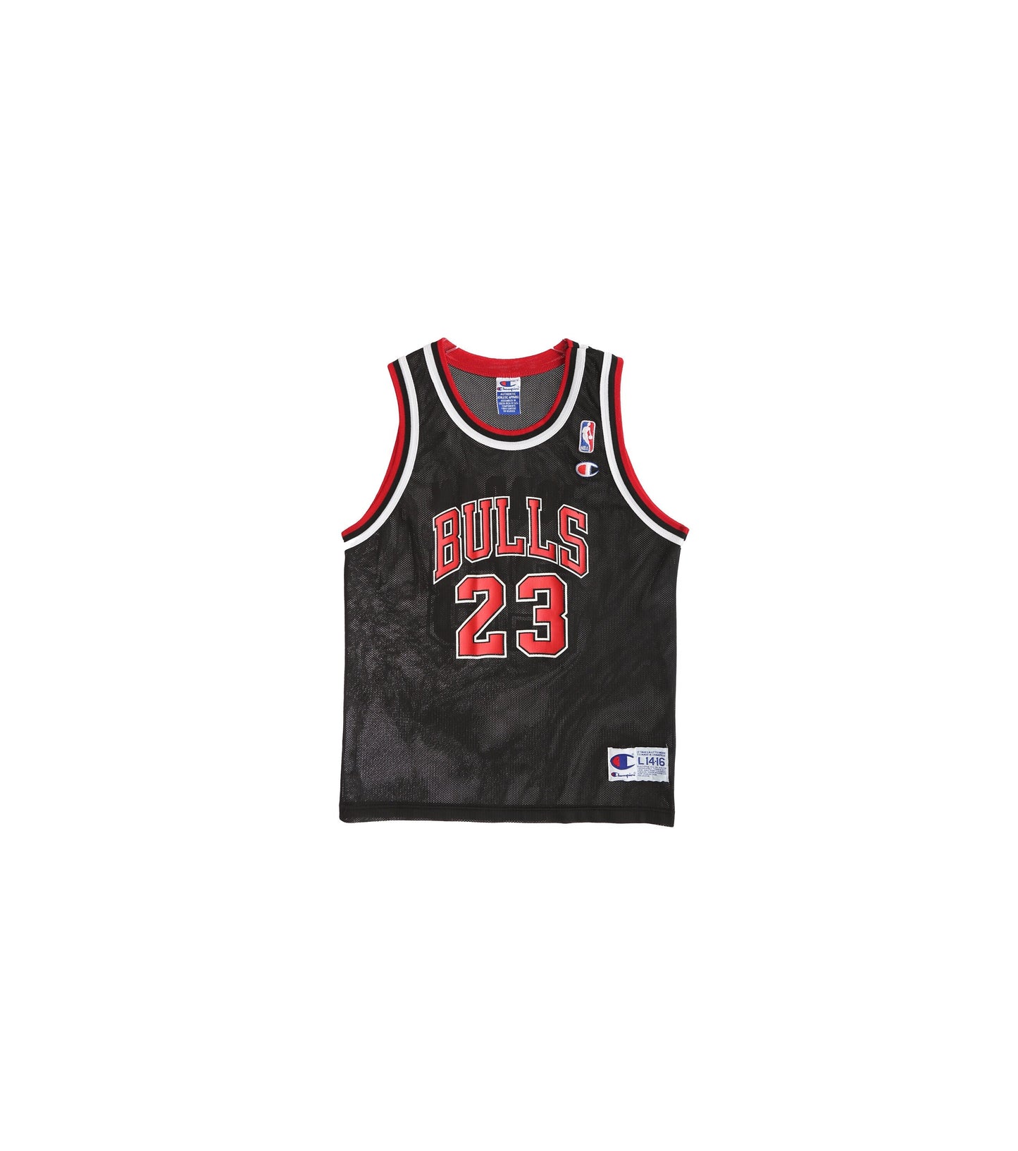 Vintage Champion Black Basketball Jersey / Chicago Bulls 23