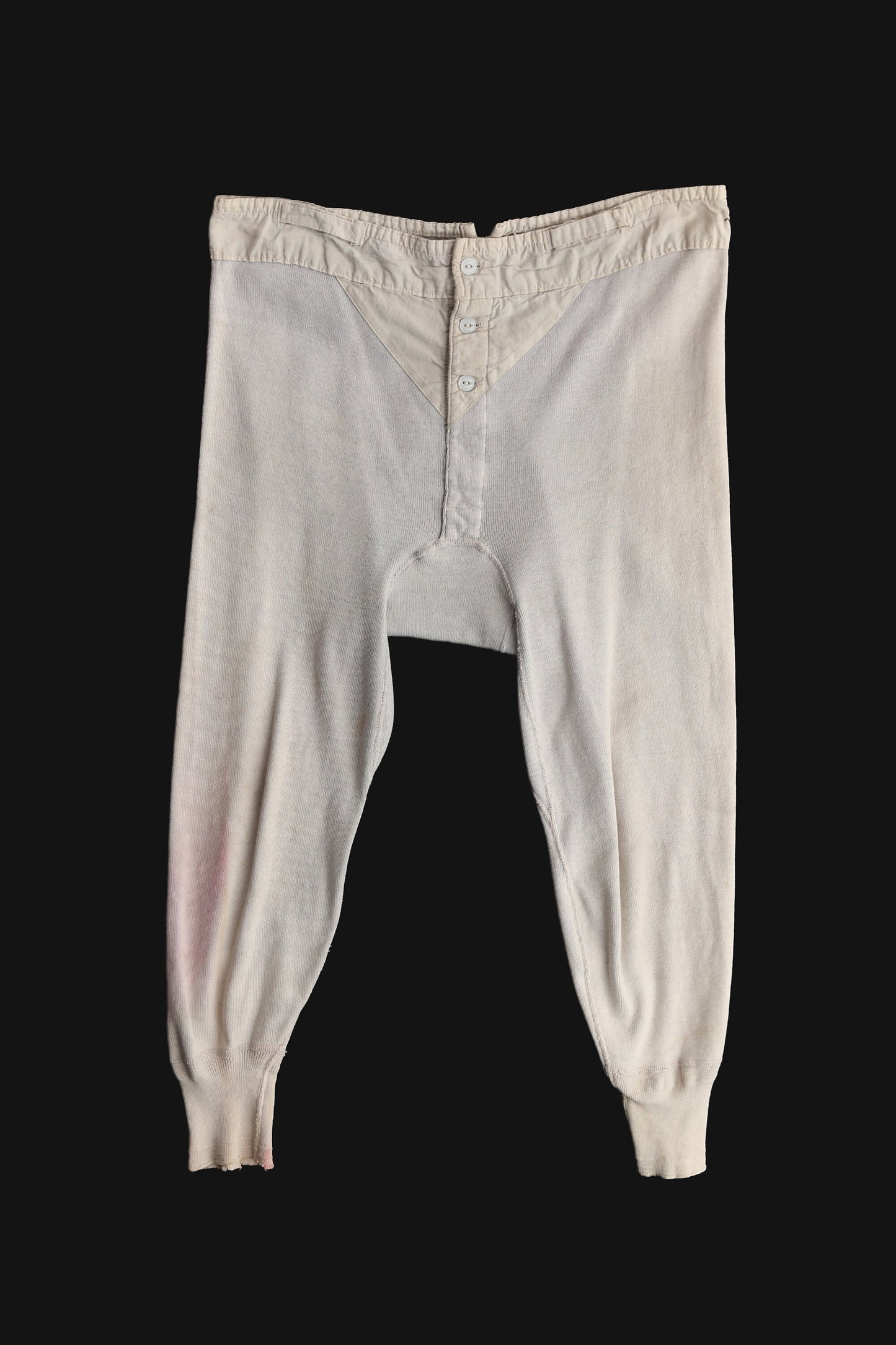 Vintage Men Gray Thermal Pants