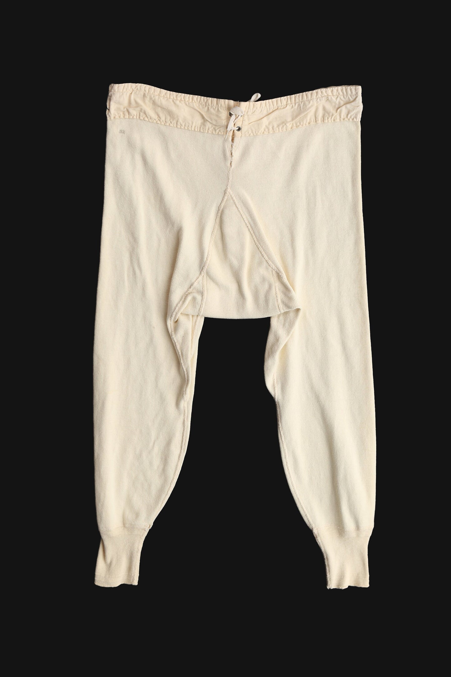 Vintage Men's Beige Pajama Pants by Hans