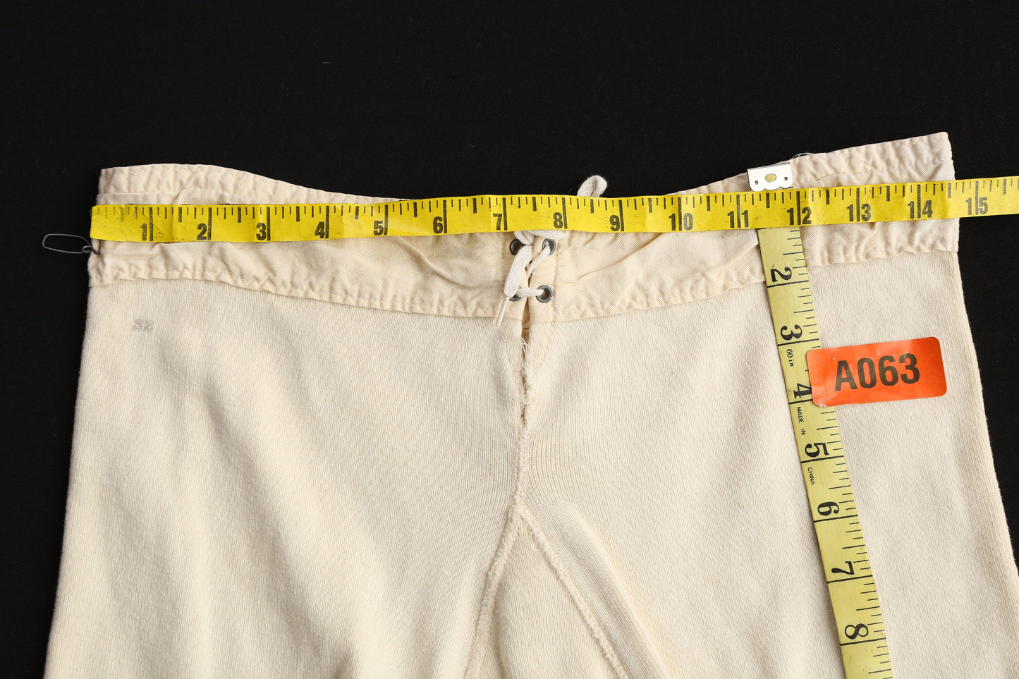 Vintage Men's Beige Pajama Pants by Hans