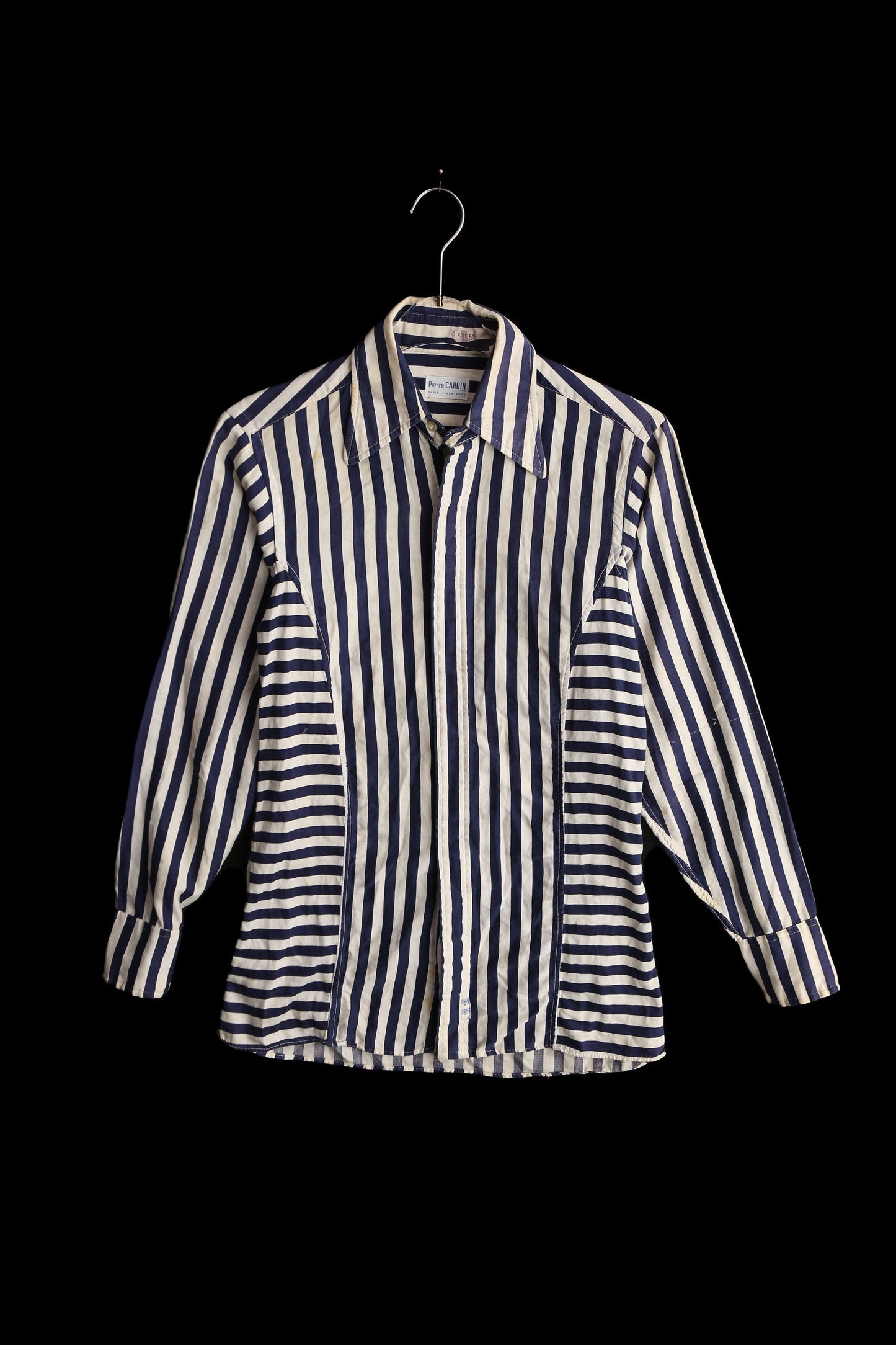 Vintage Women Striped Casual Top by Pierre Cardin